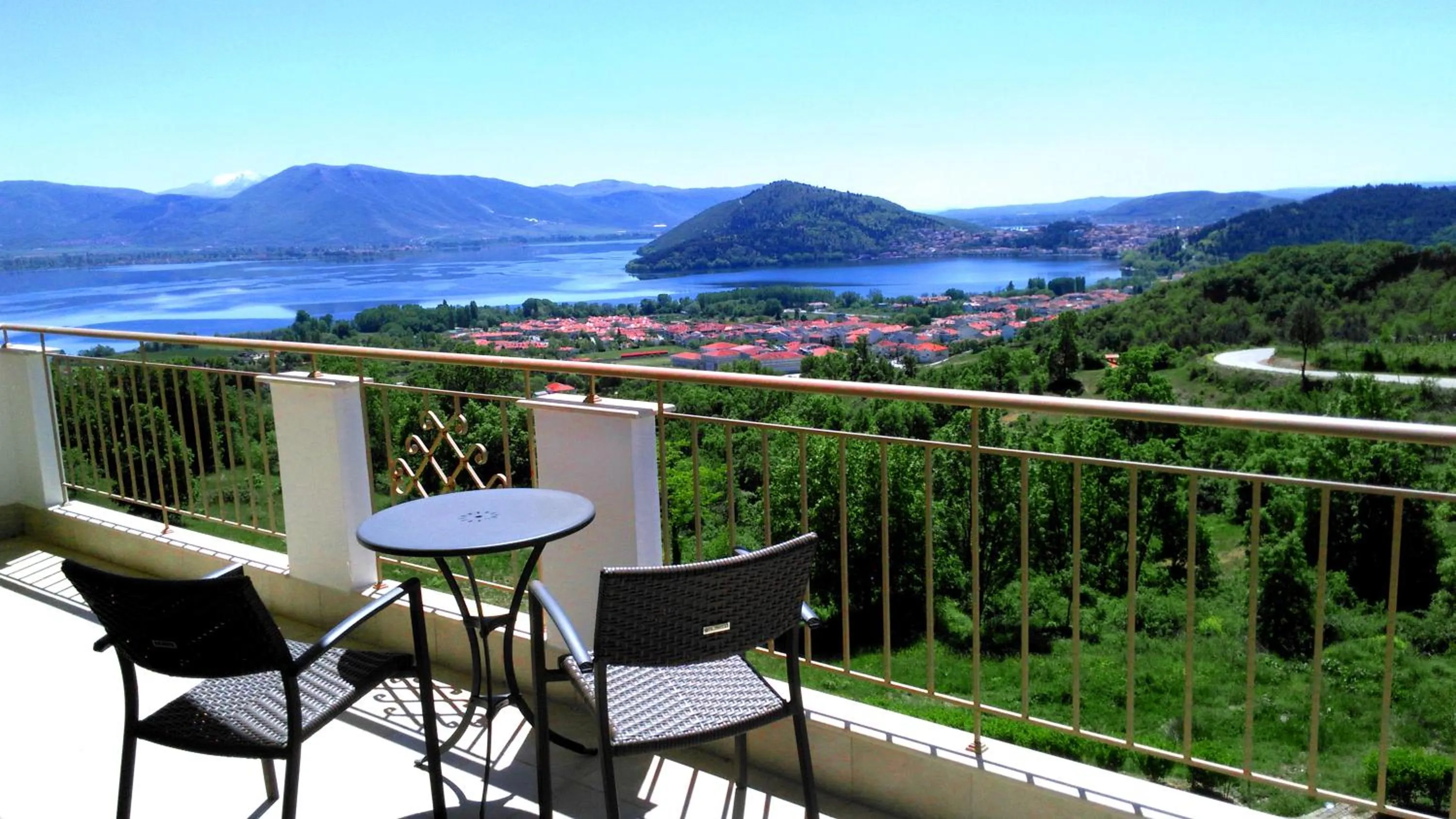 Balcony/Terrace in Enastron View Hotel