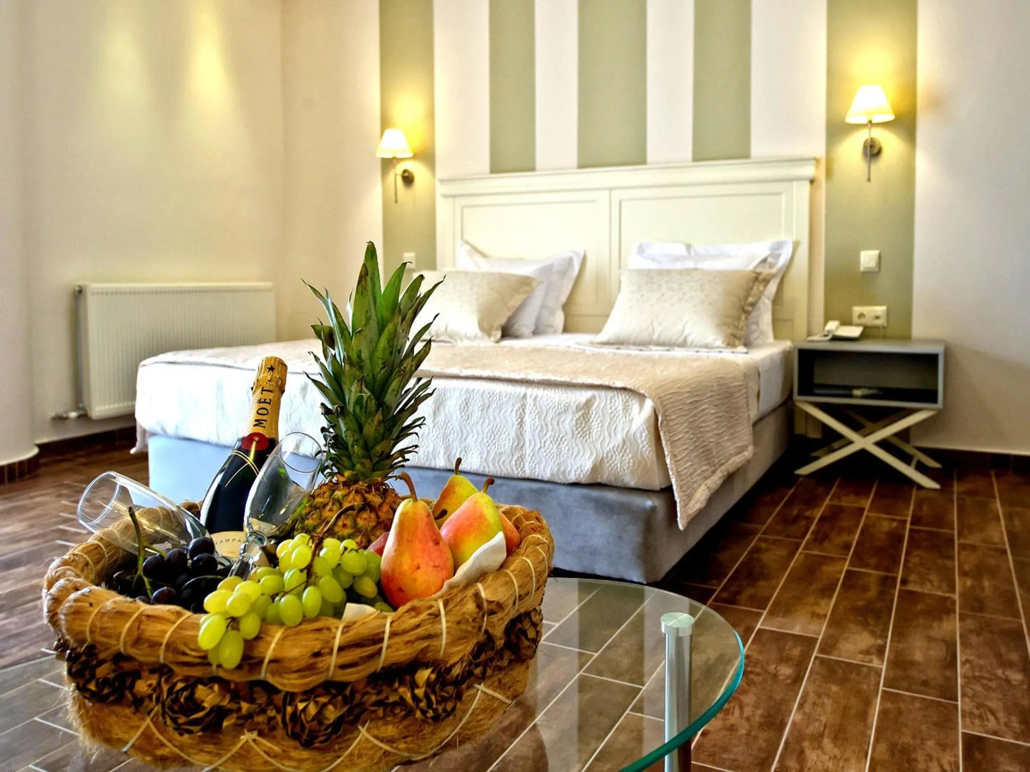 Bed in Enastron View Hotel