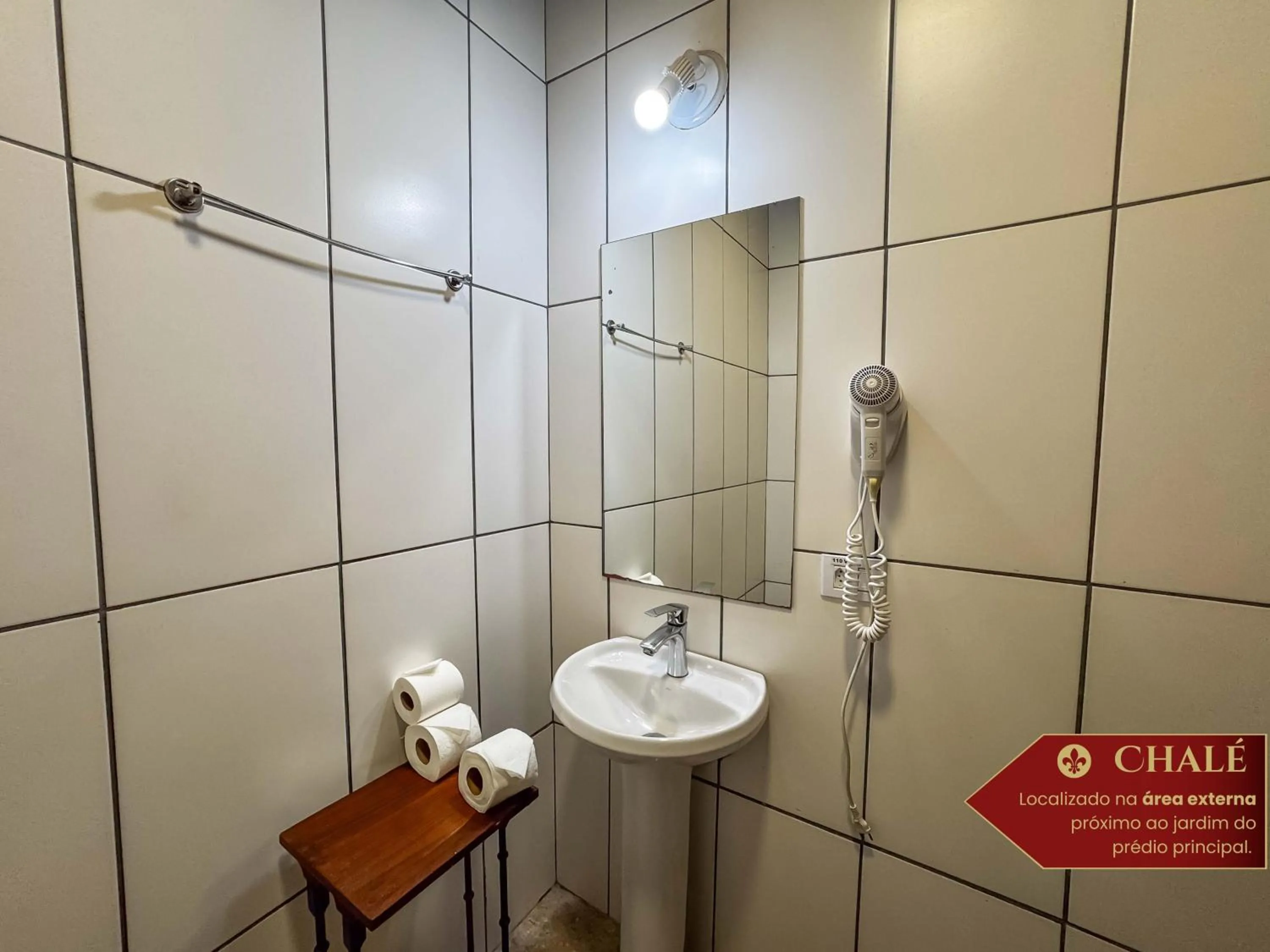 Bathroom in Hotel Castelo Nacional Inn Campos do Jordão