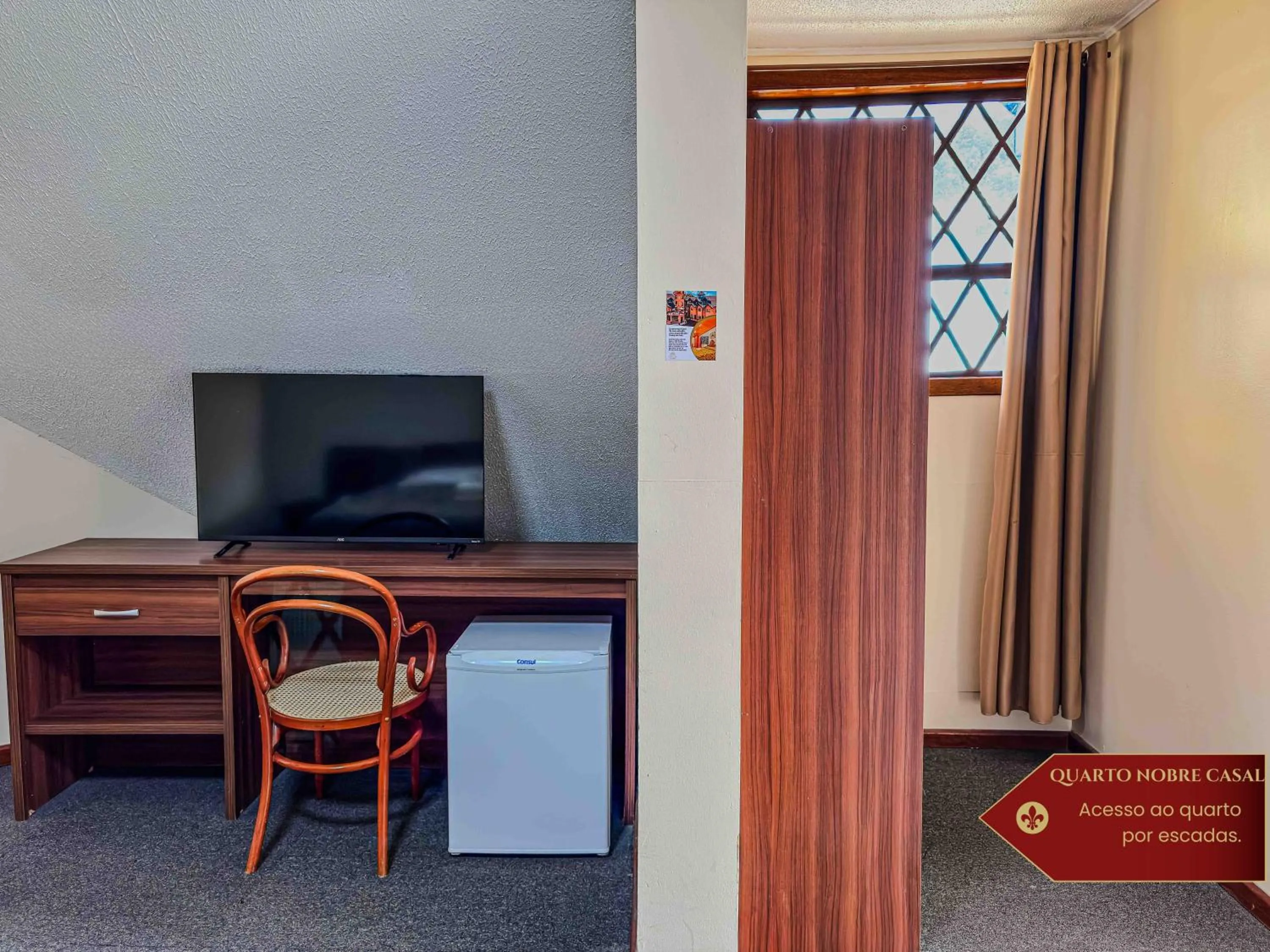 Bedroom in Hotel Castelo Nacional Inn Campos do Jordão