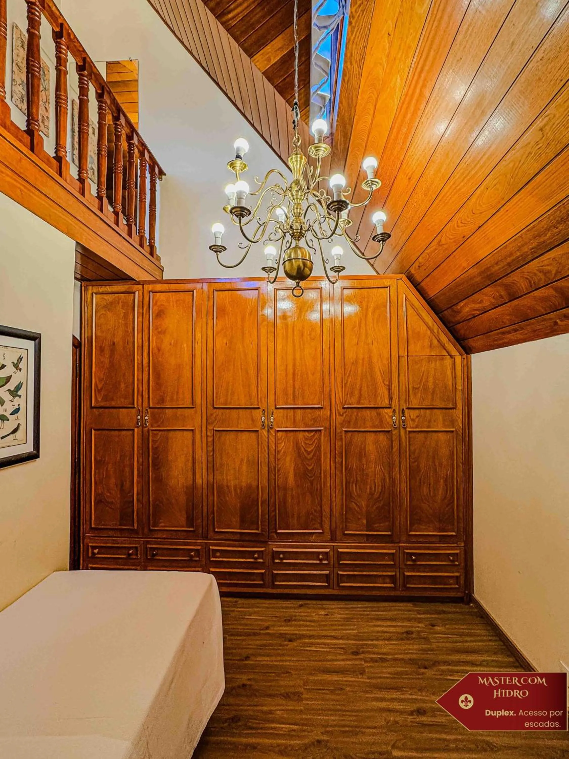 Bedroom in Hotel Castelo Nacional Inn Campos do Jordão