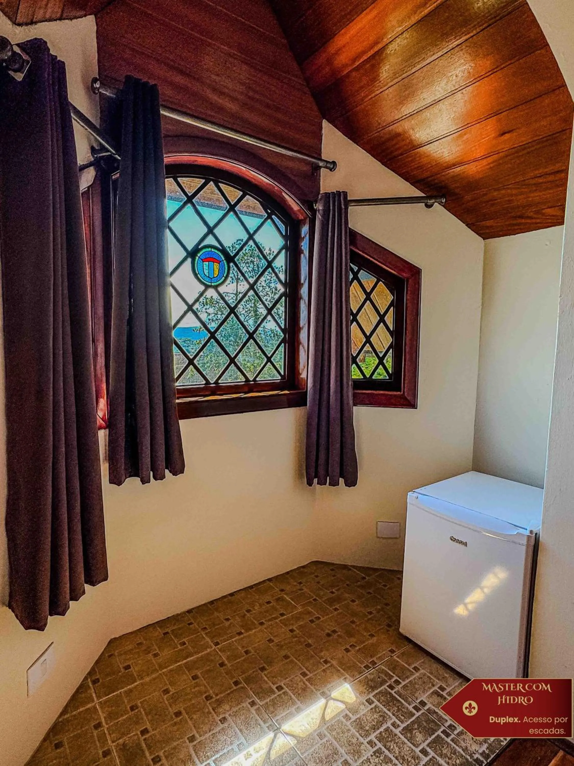 Bedroom in Hotel Castelo Nacional Inn Campos do Jordão