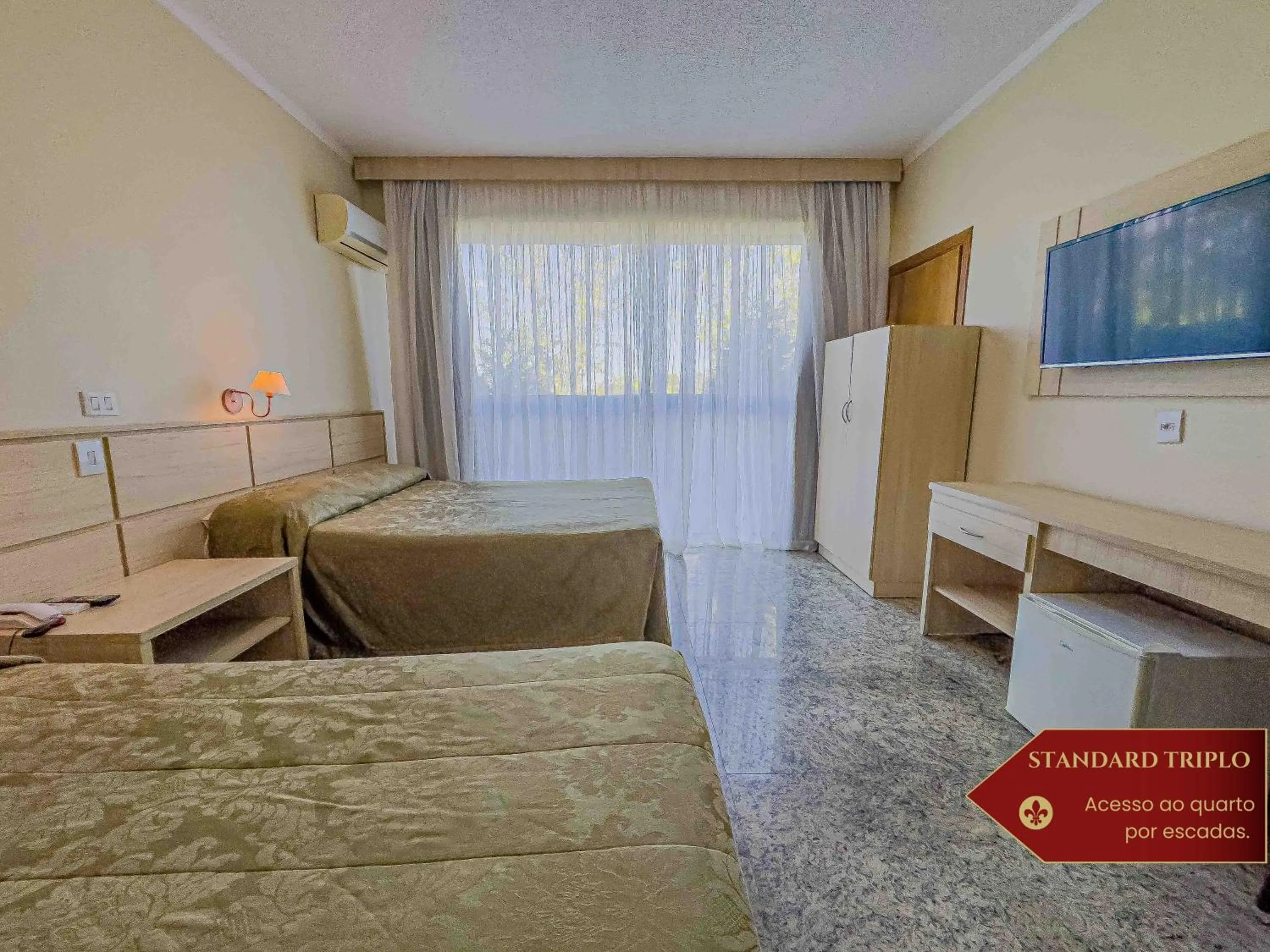 Bedroom, Bed in Hotel Castelo Nacional Inn Campos do Jordão