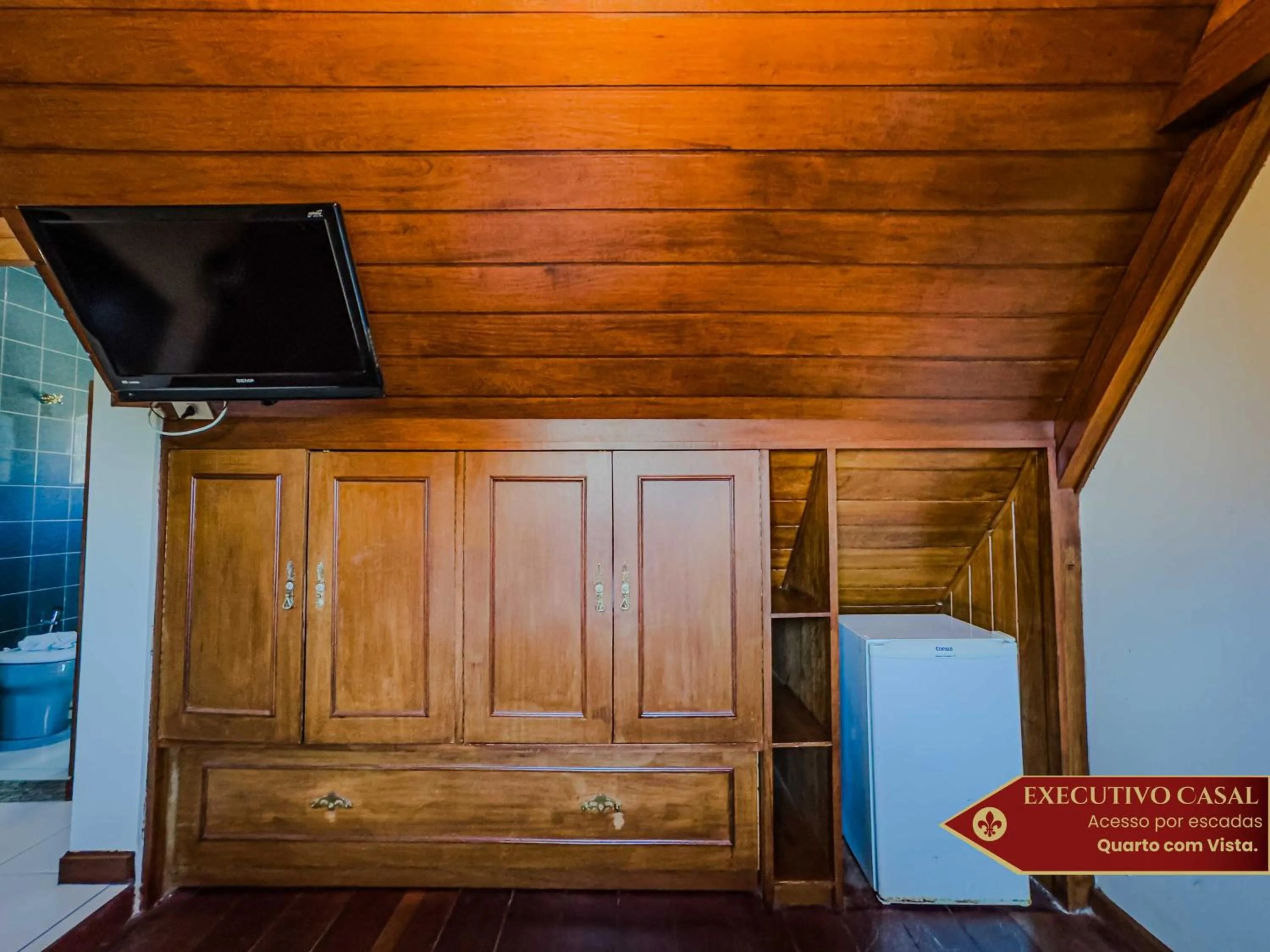 Bedroom in Hotel Castelo Nacional Inn Campos do Jordão