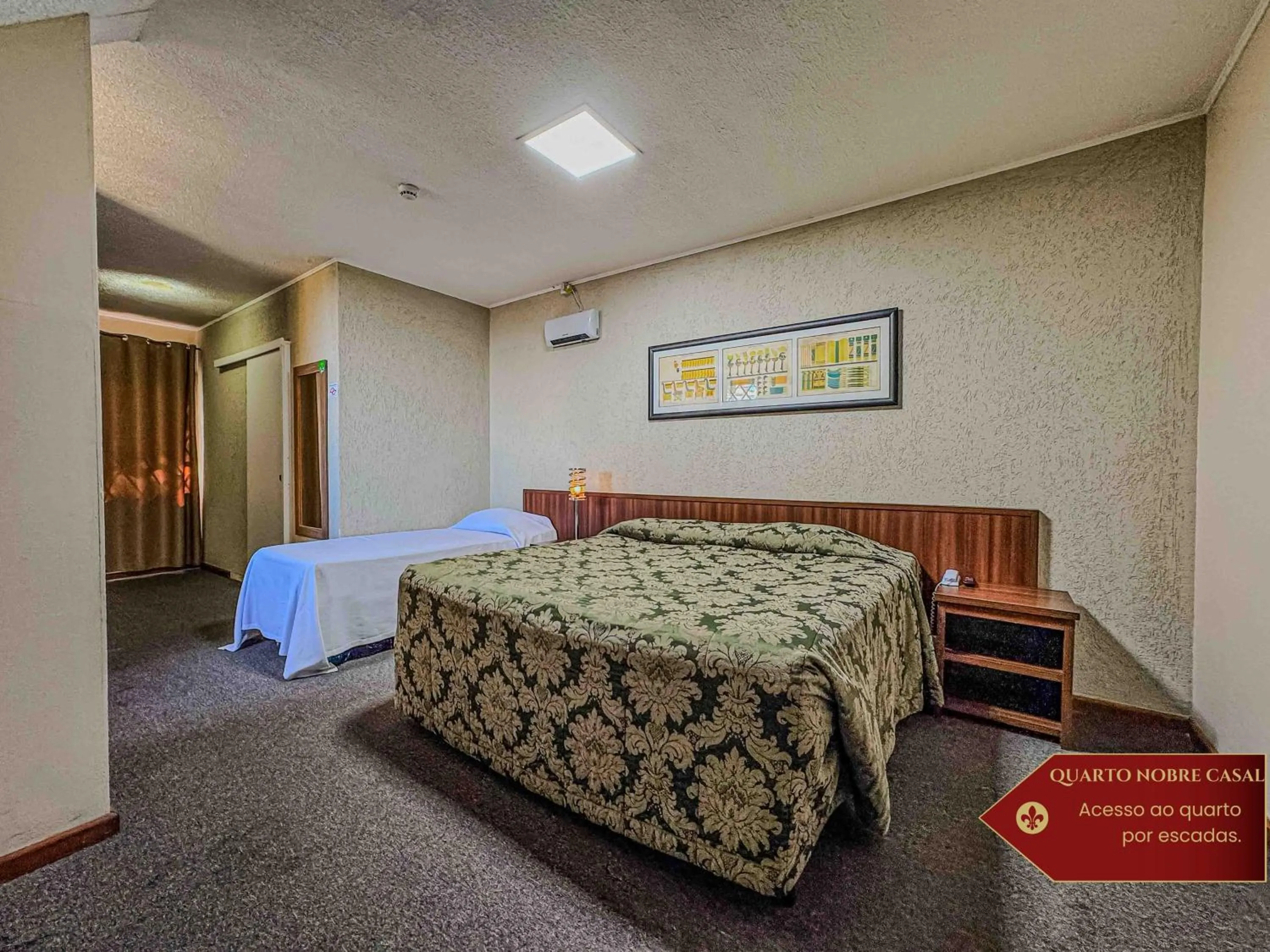 Bedroom, Bed in Hotel Castelo Nacional Inn Campos do Jordão