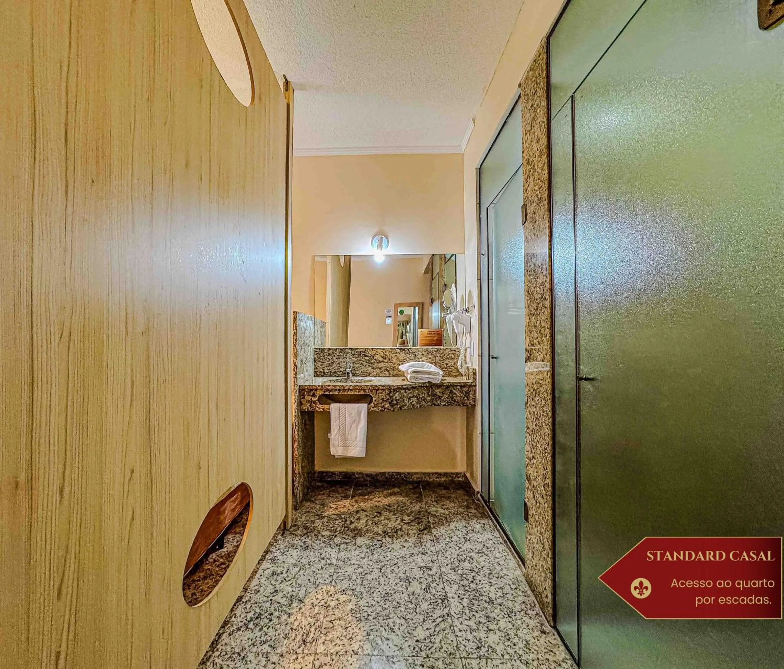 Bathroom in Hotel Castelo Nacional Inn Campos do Jordão