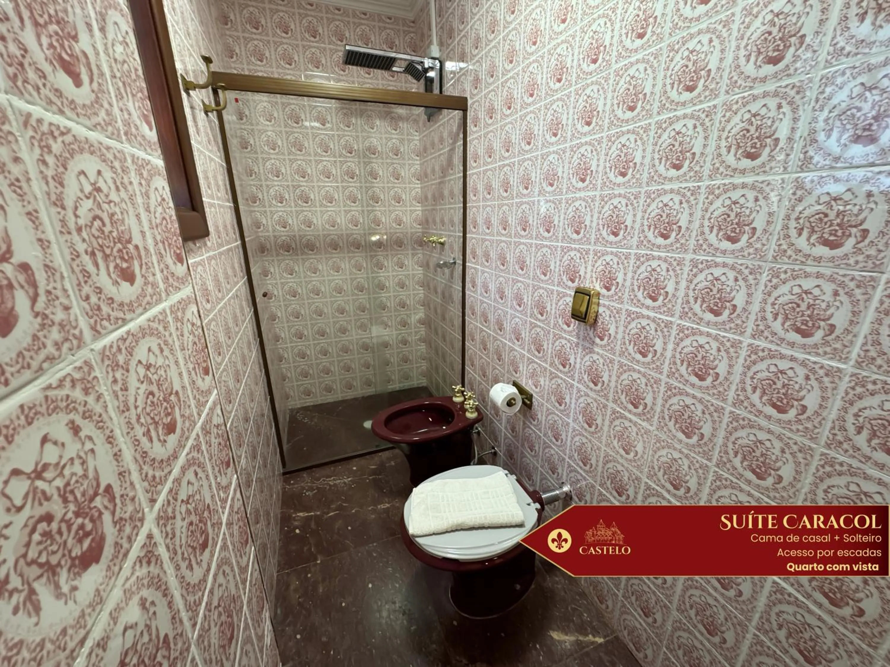 Bathroom in Hotel Castelo Nacional Inn Campos do Jordão