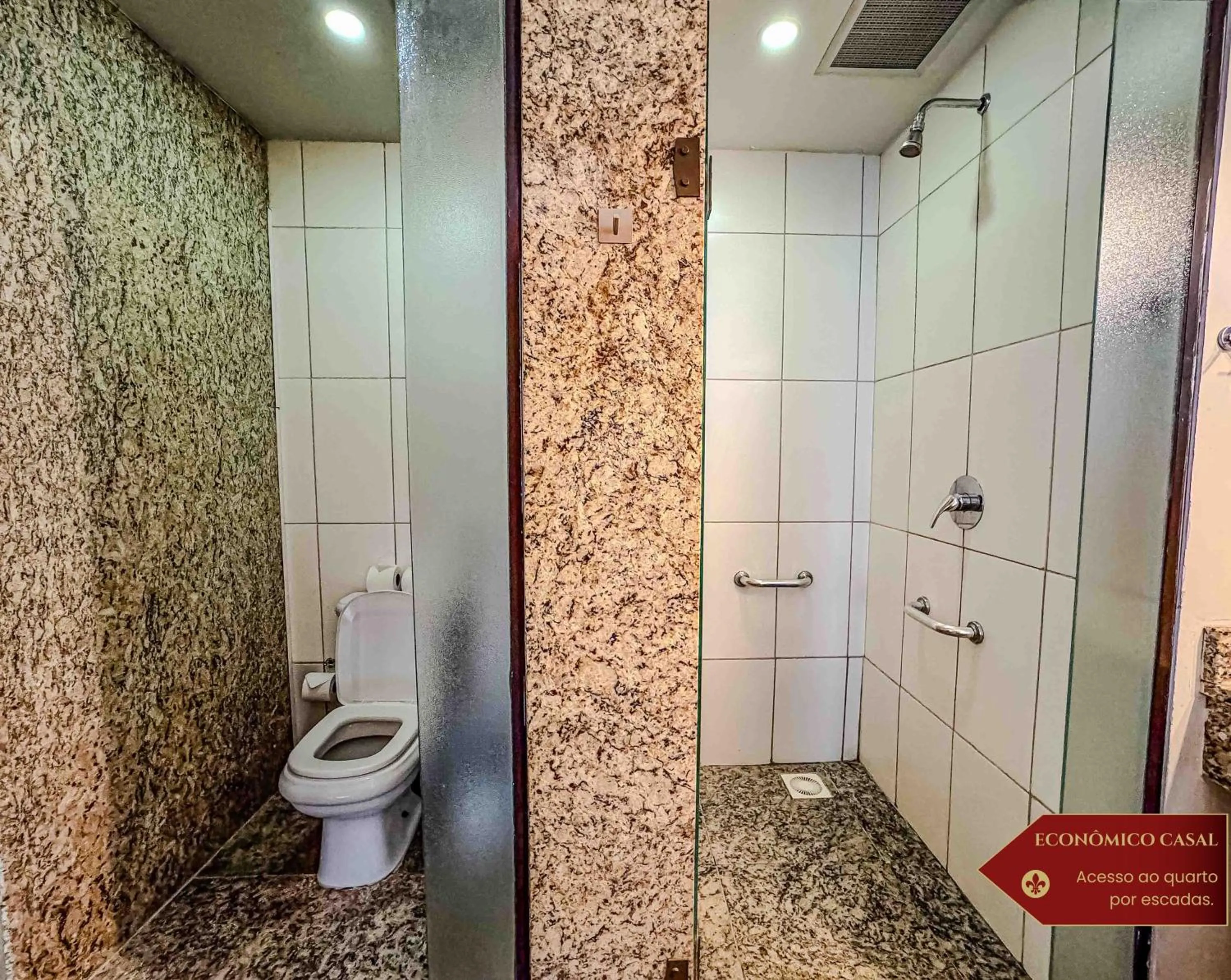 Bathroom in Hotel Castelo Nacional Inn Campos do Jordão