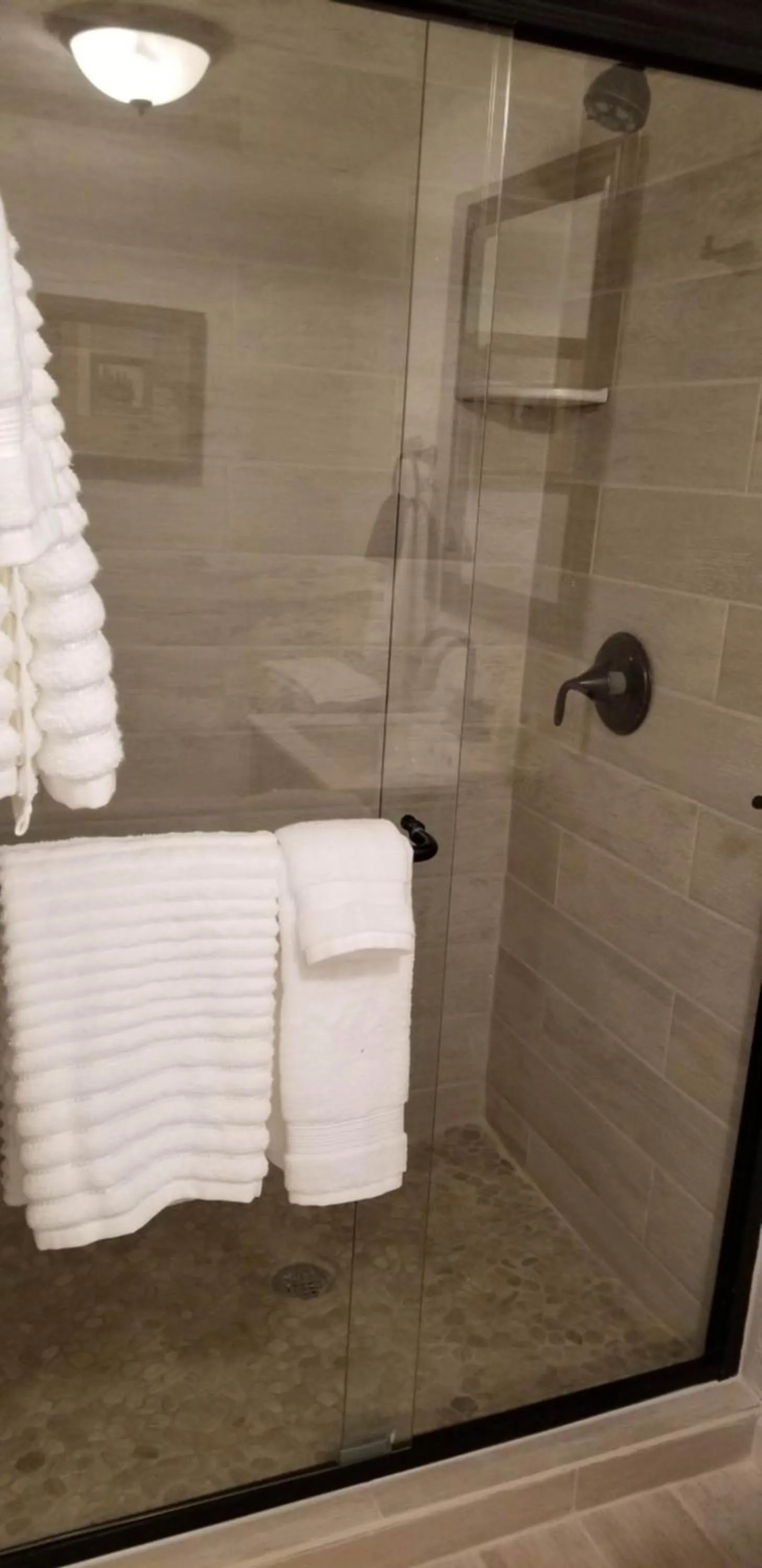 Bathroom in Lily Creek Lodge