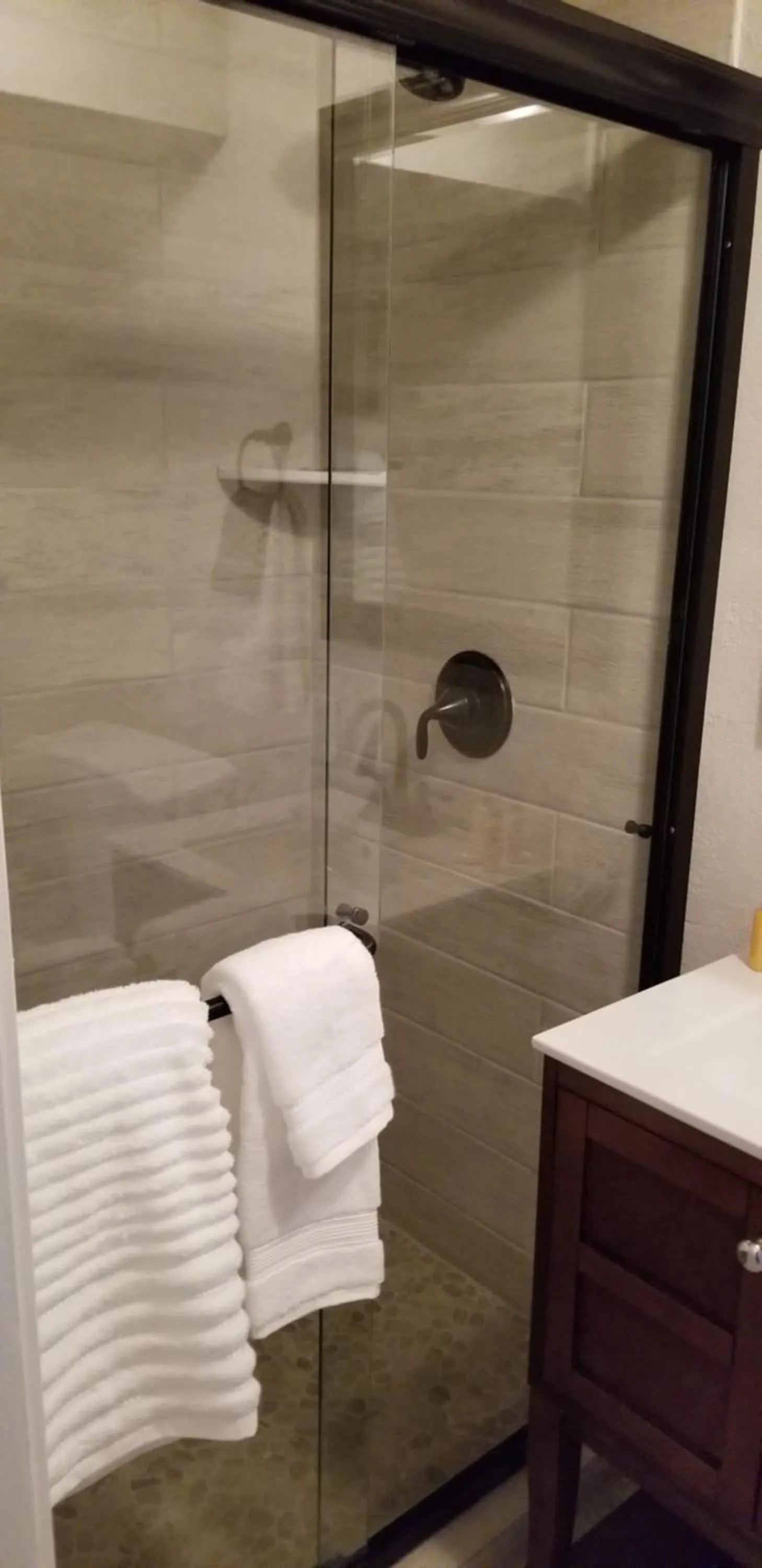 Bathroom in Lily Creek Lodge