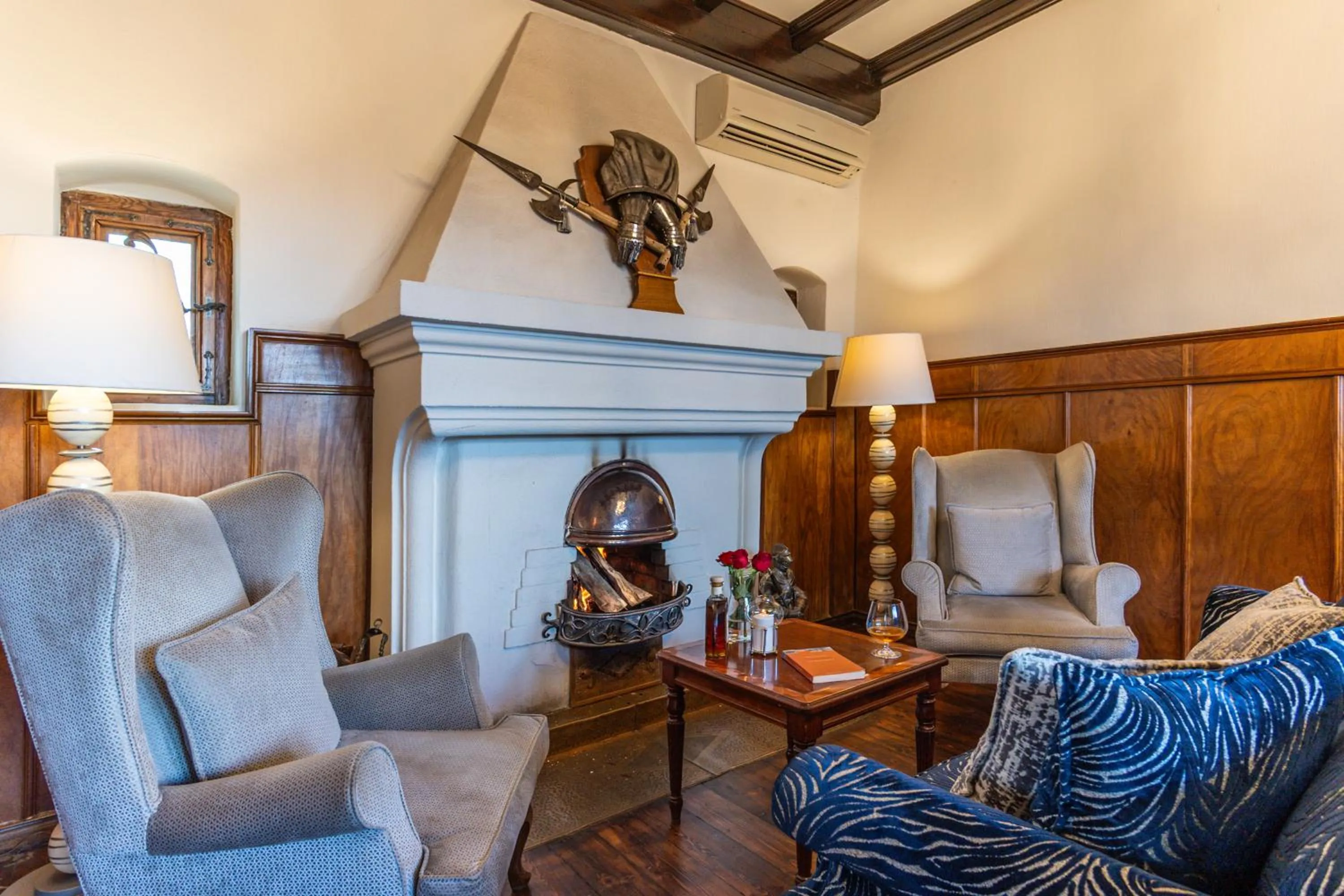 Seating area in Heinitzburg Boutique Hotel