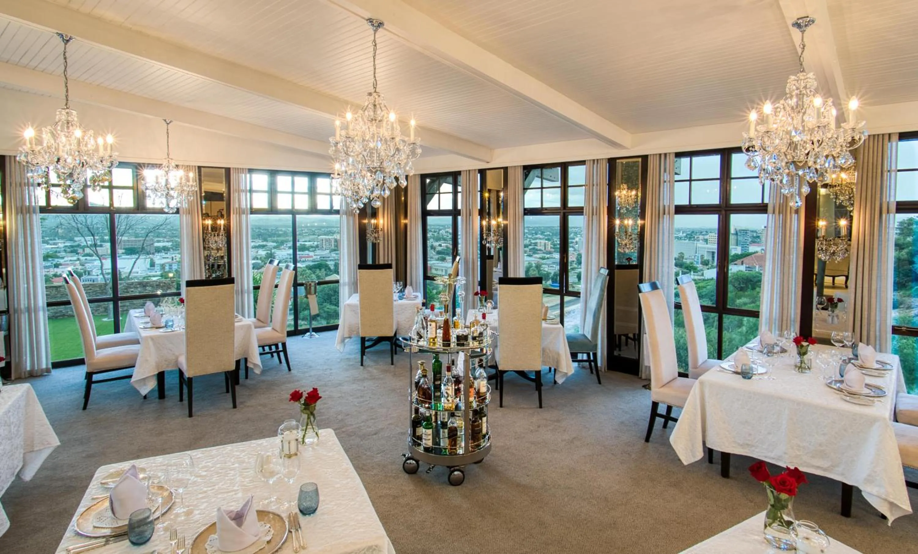 Restaurant/places to eat in Heinitzburg Boutique Hotel