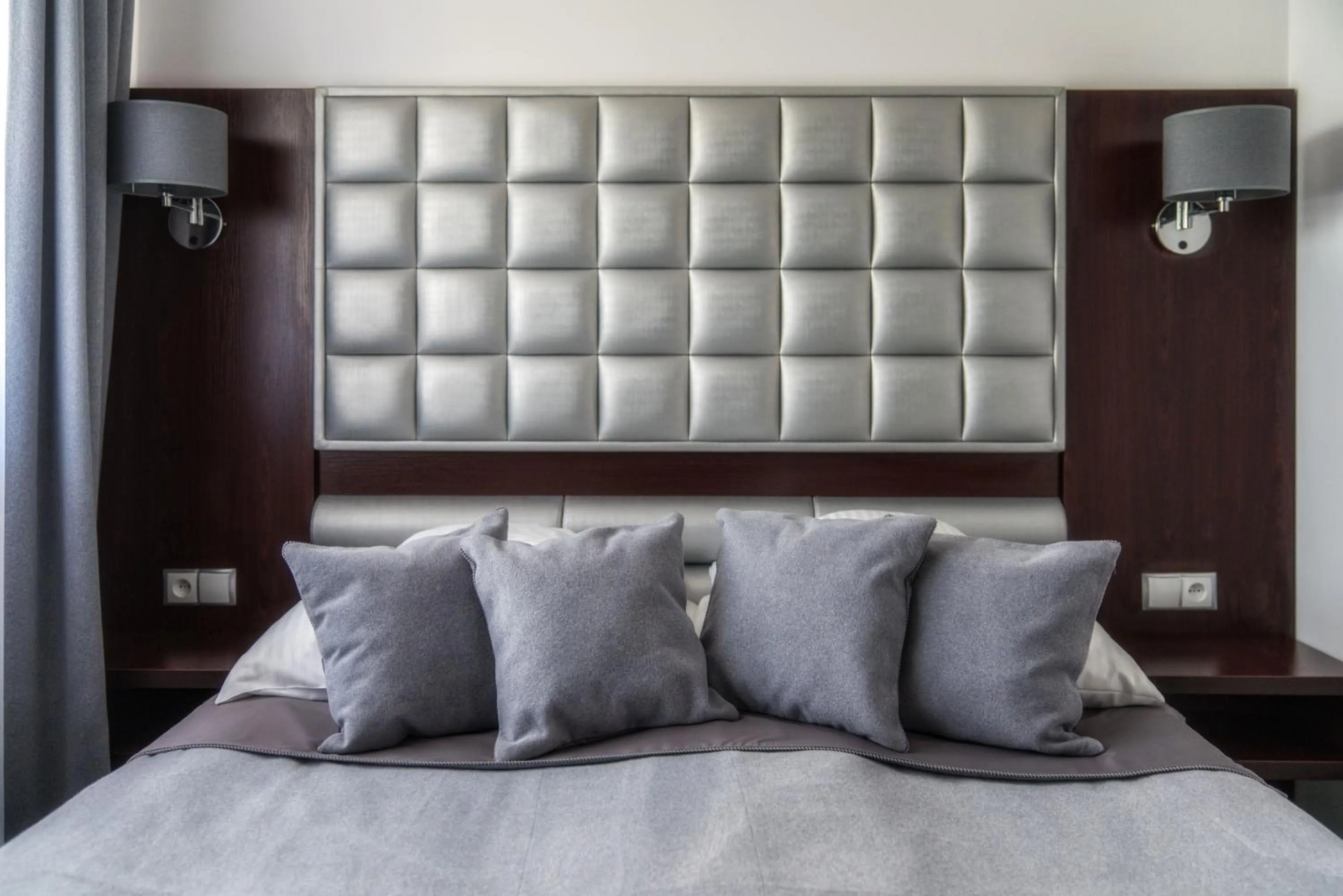 Bed in Sądelski Dwór Medical & SPA