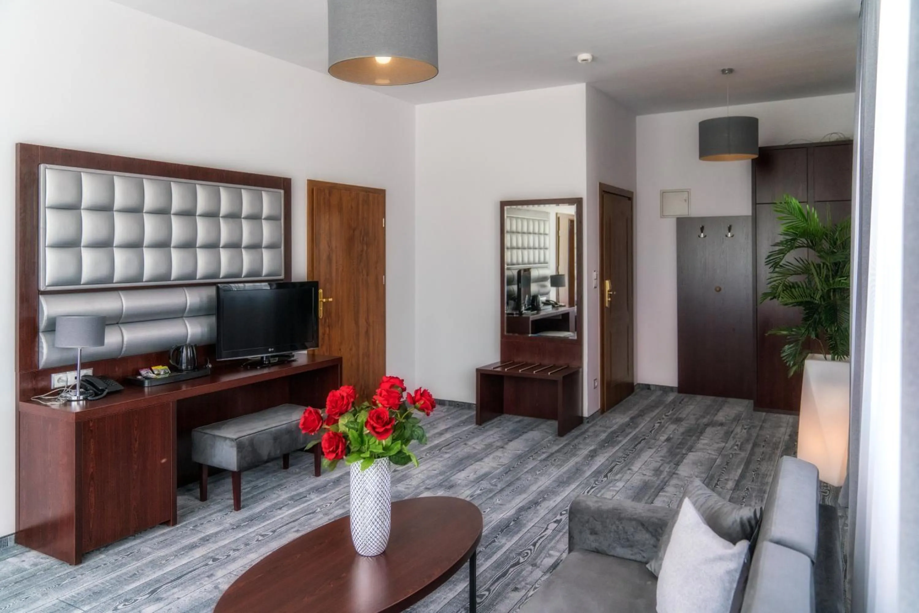 Living room in Sądelski Dwór Medical & SPA