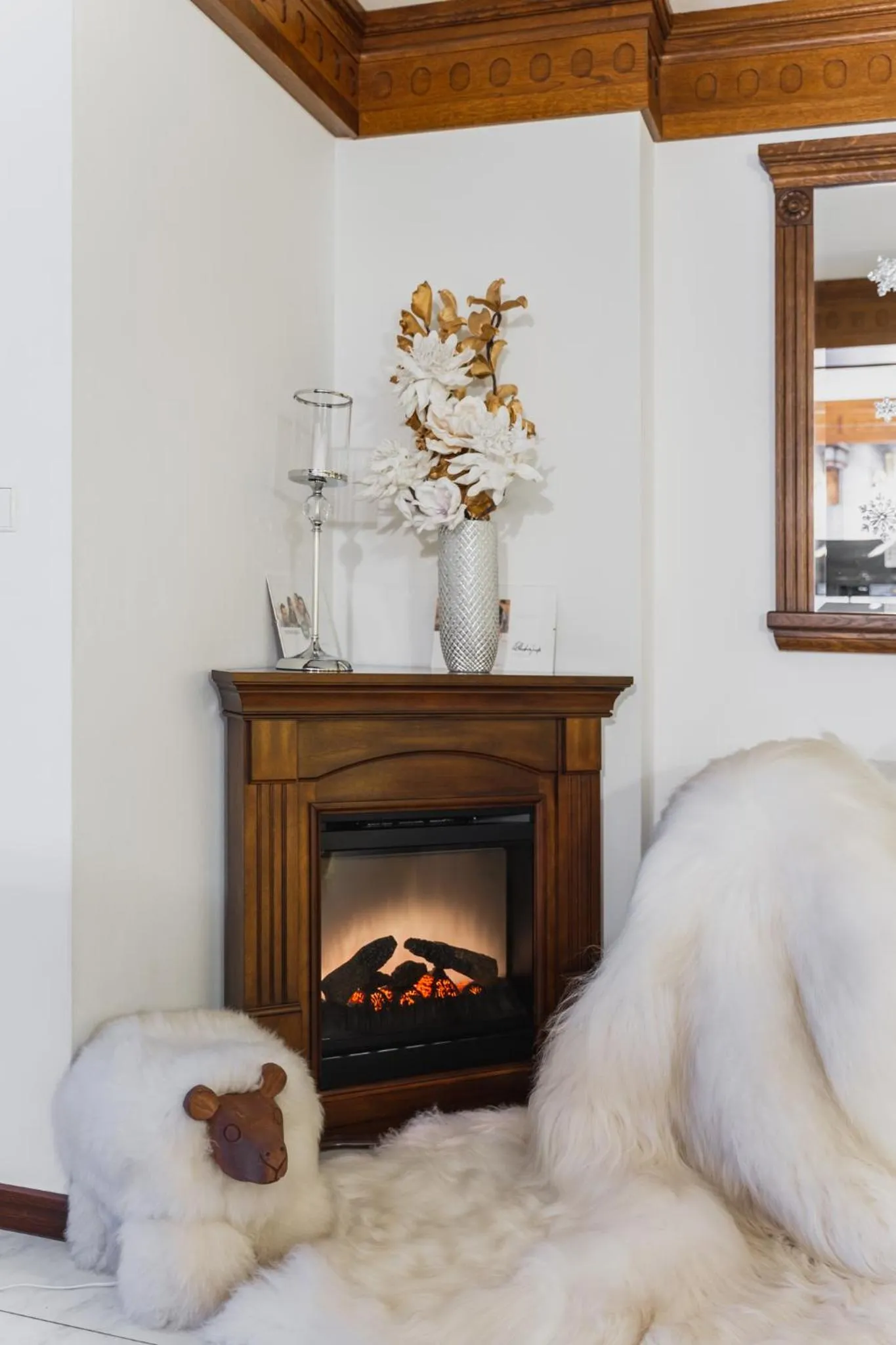 Lobby or reception in Sądelski Dwór Medical & SPA