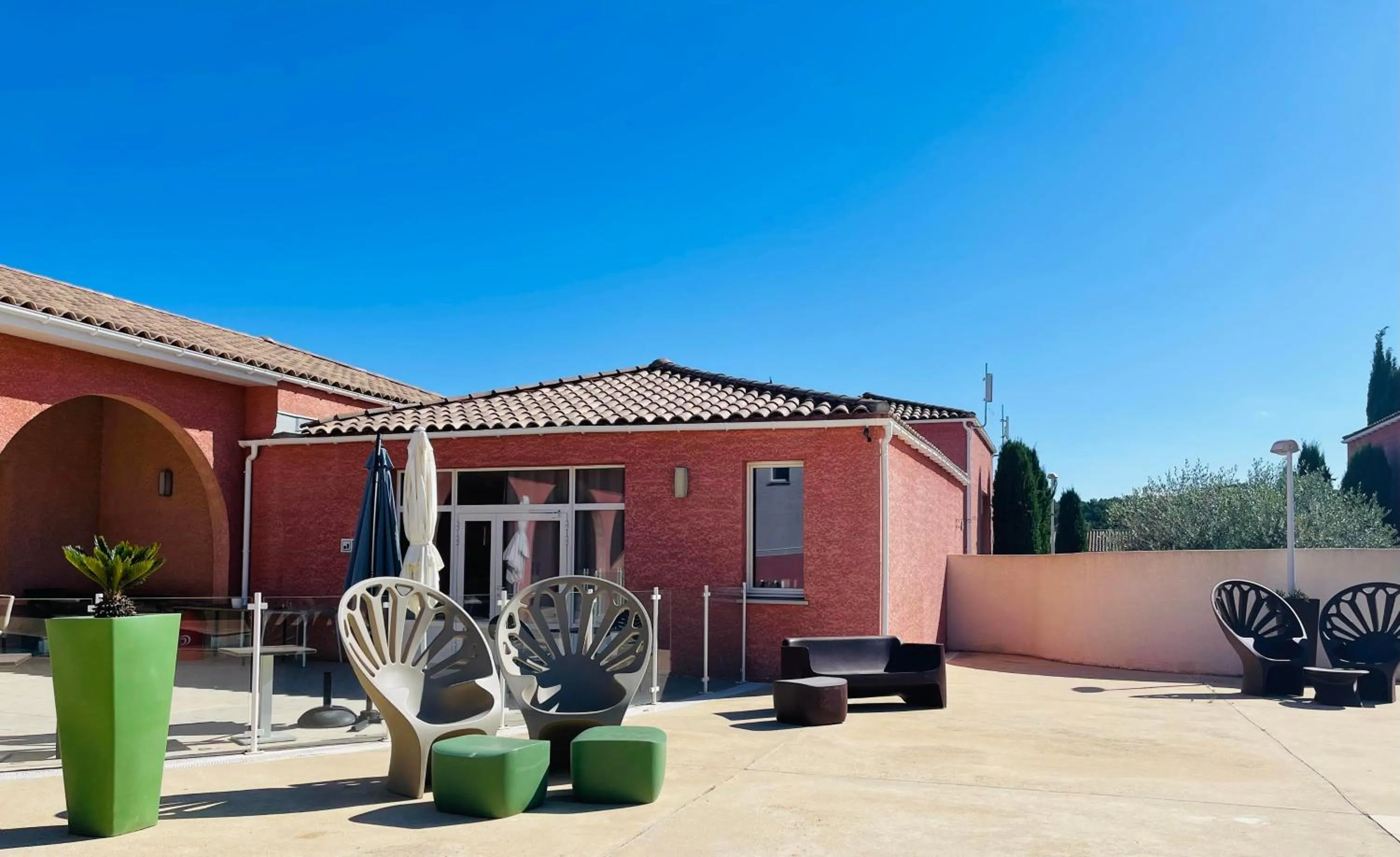 Patio in Terres de France - Le Domaine de Bacchus