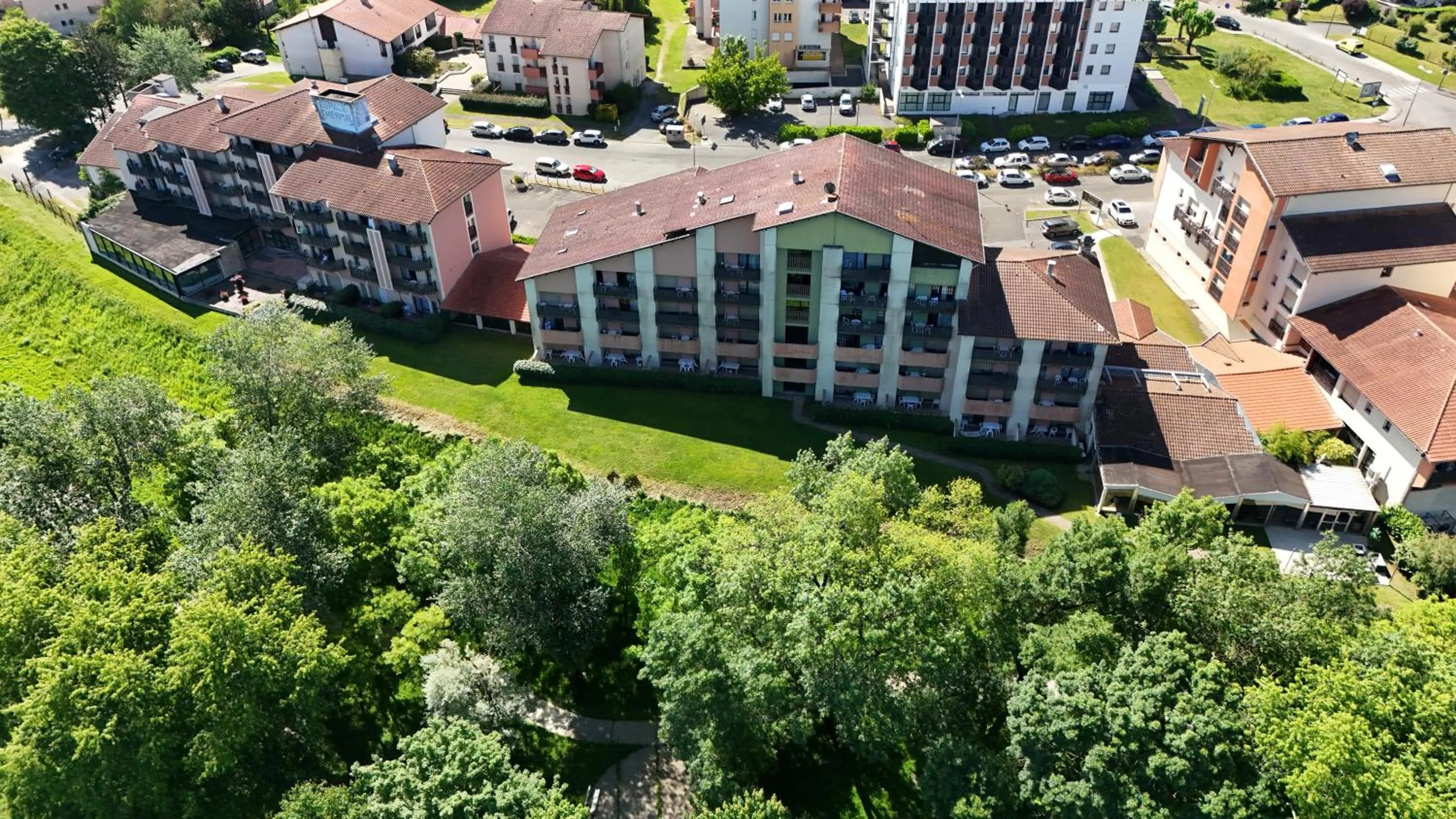 Bird's eye view in Résidence Espace Thermal