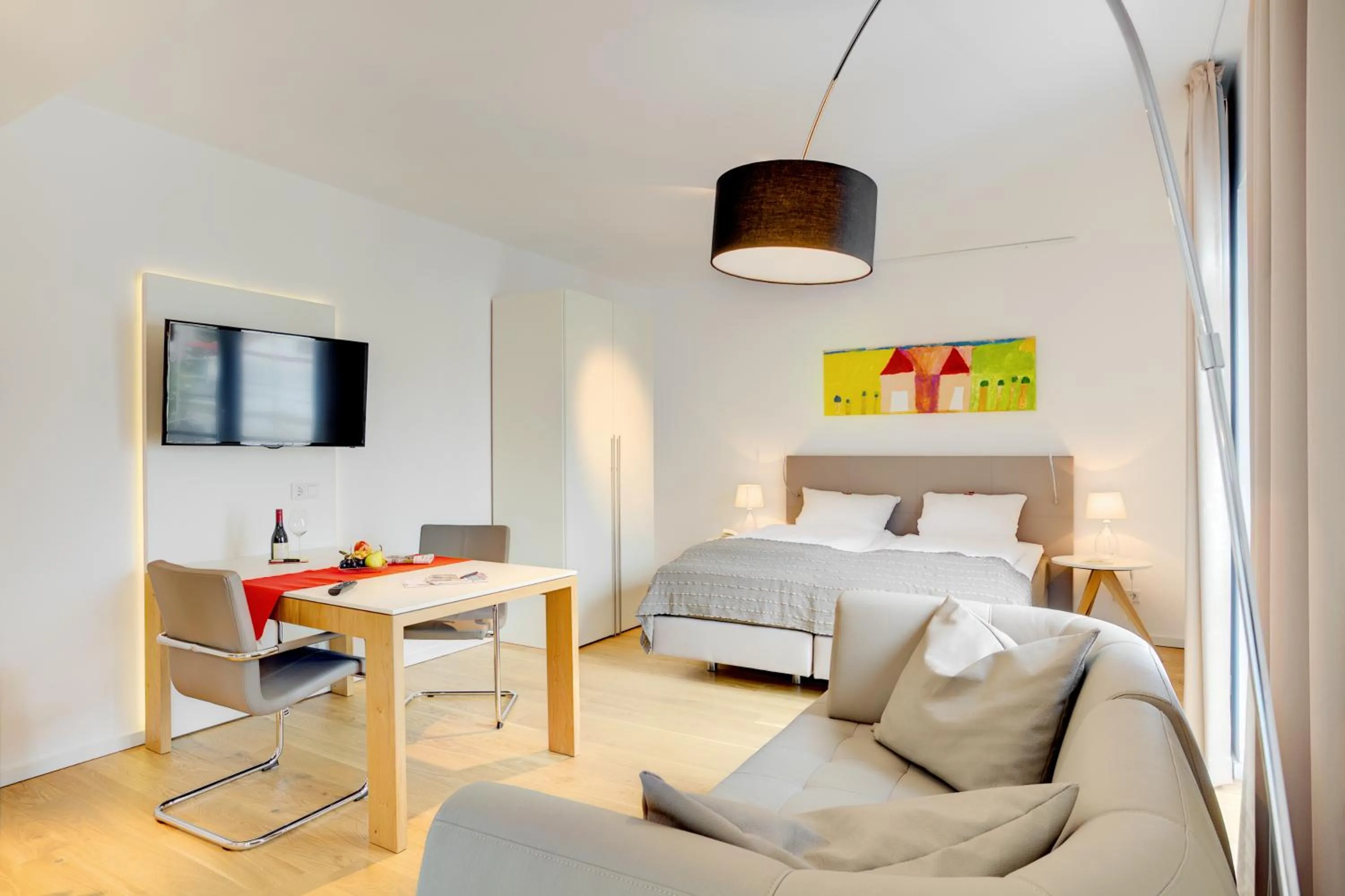 Photo of the whole room, Bed in Elisabeth Hotel garni