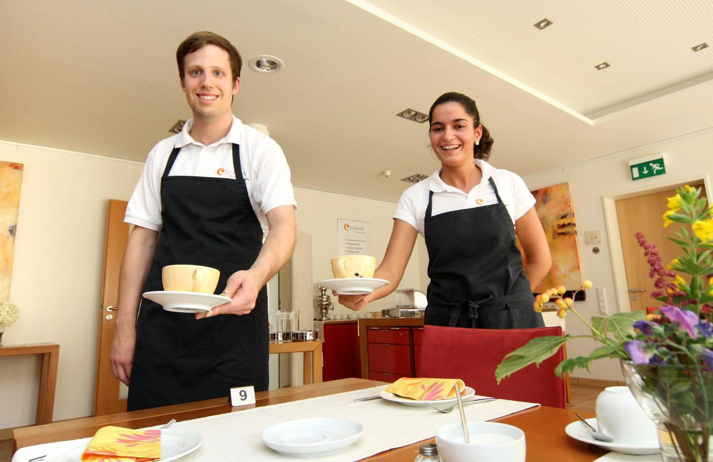 Staff in Elisabeth Hotel garni