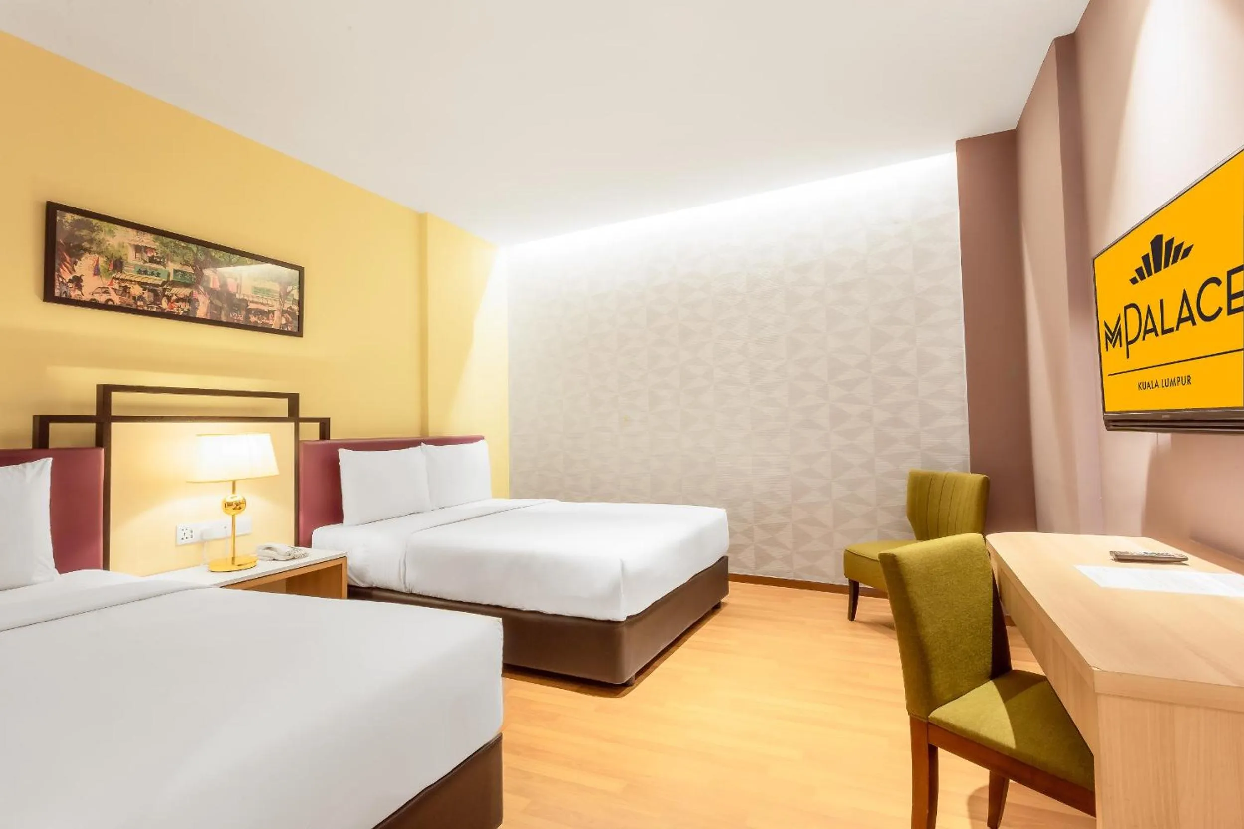 Bed in MPalace Hotel KL