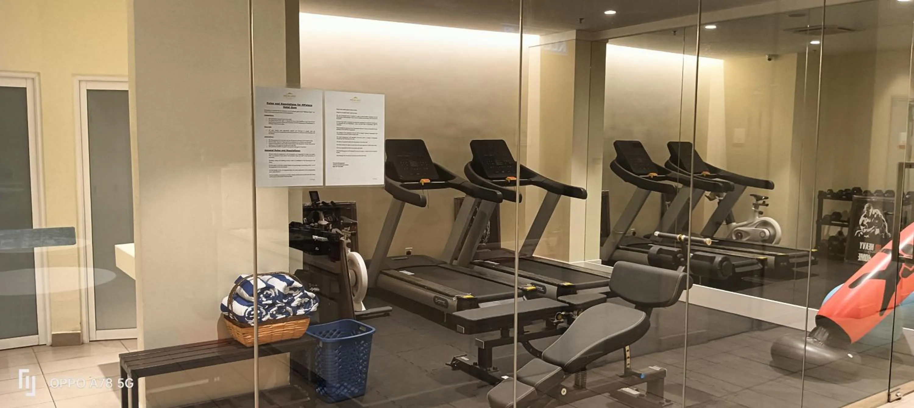 Fitness centre/facilities in MPalace Hotel KL