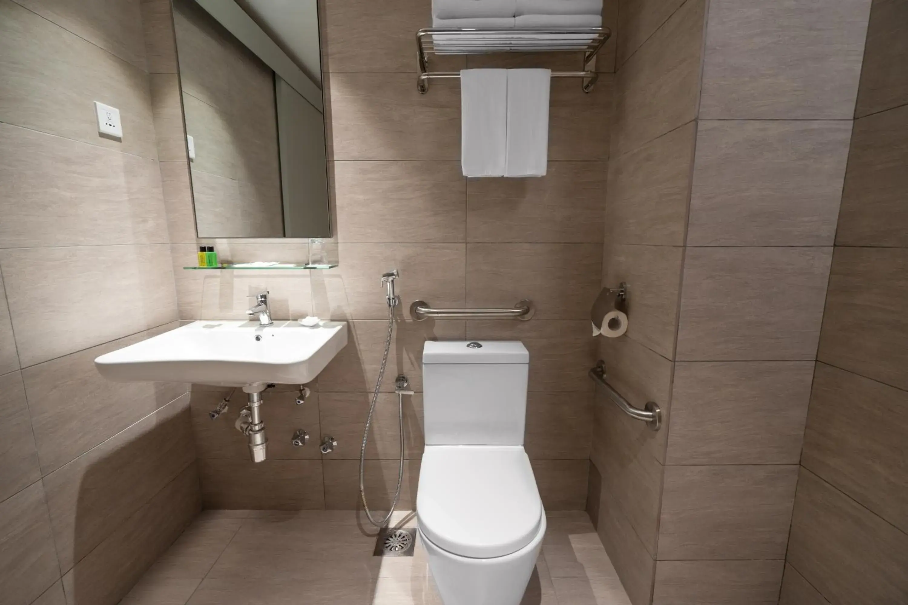 Shower in MPalace Hotel KL Shower in MPalace Hotel KL