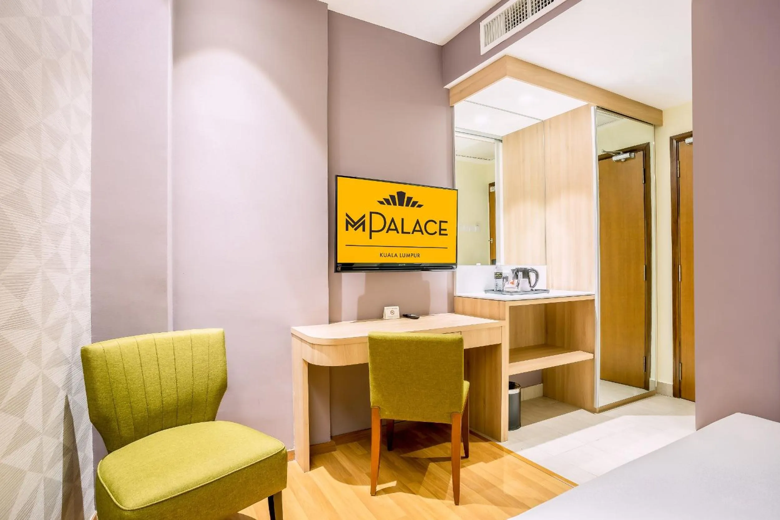 Bed in MPalace Hotel KL