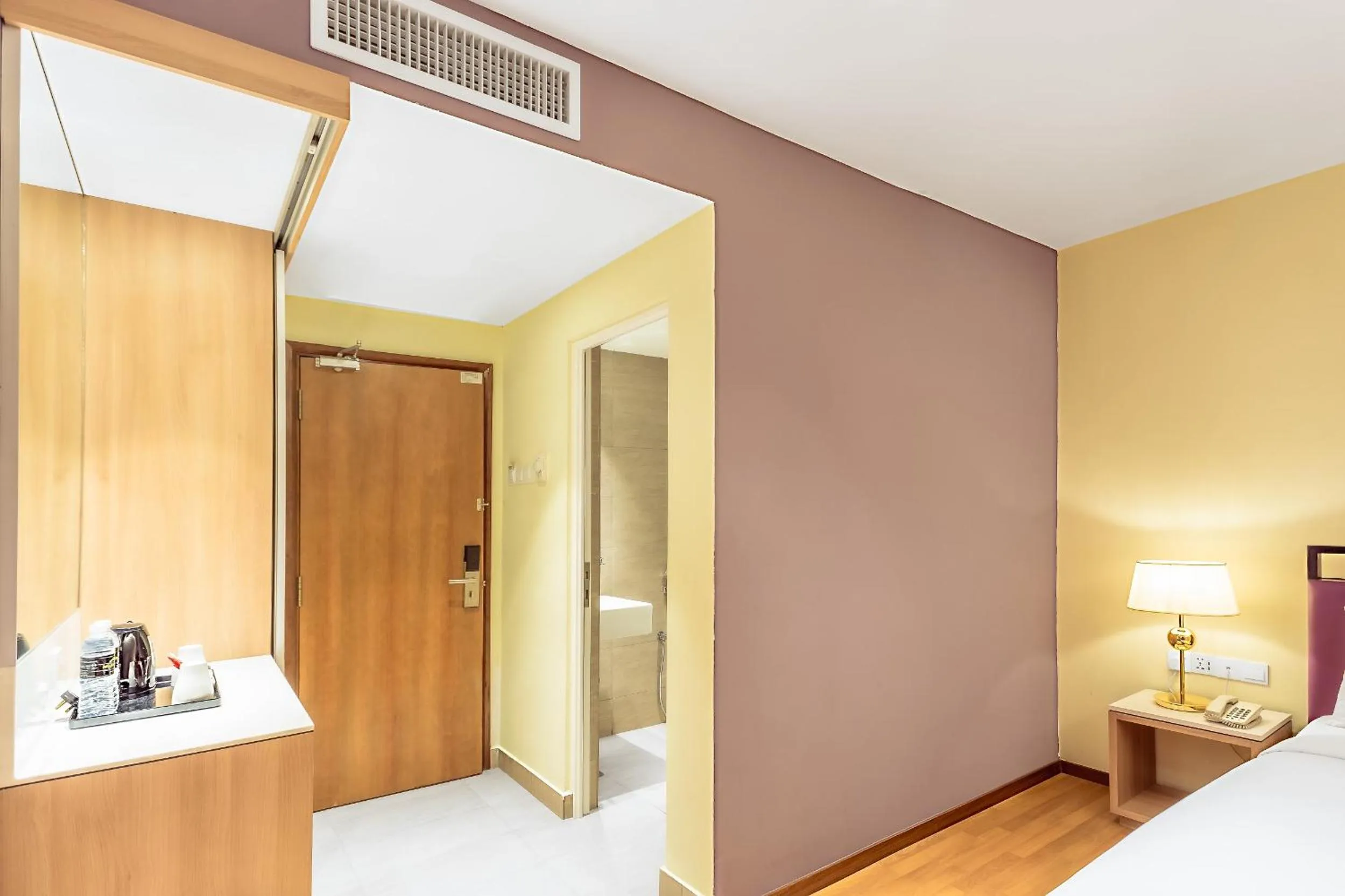 Bed in MPalace Hotel KL