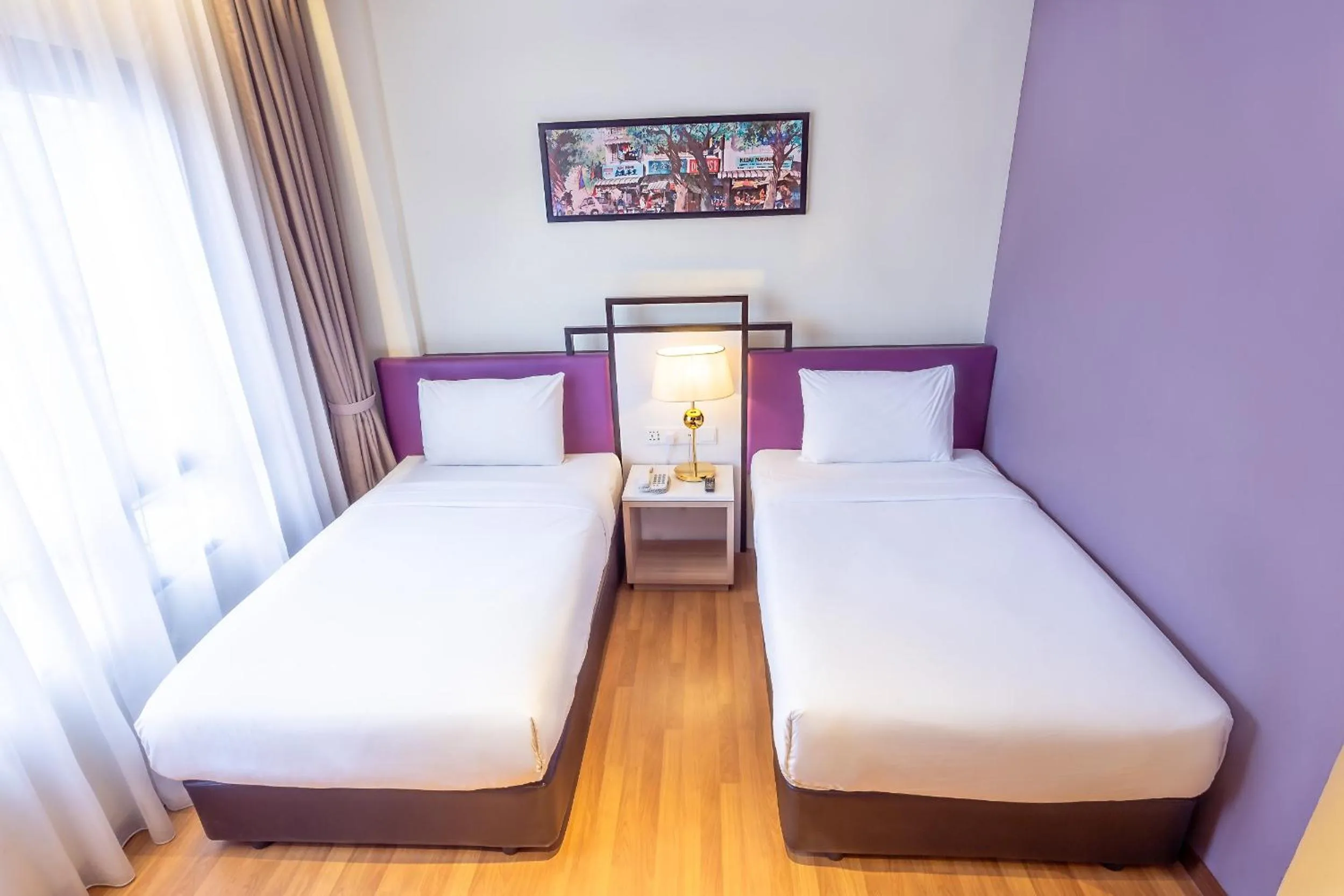 Bed in MPalace Hotel KL