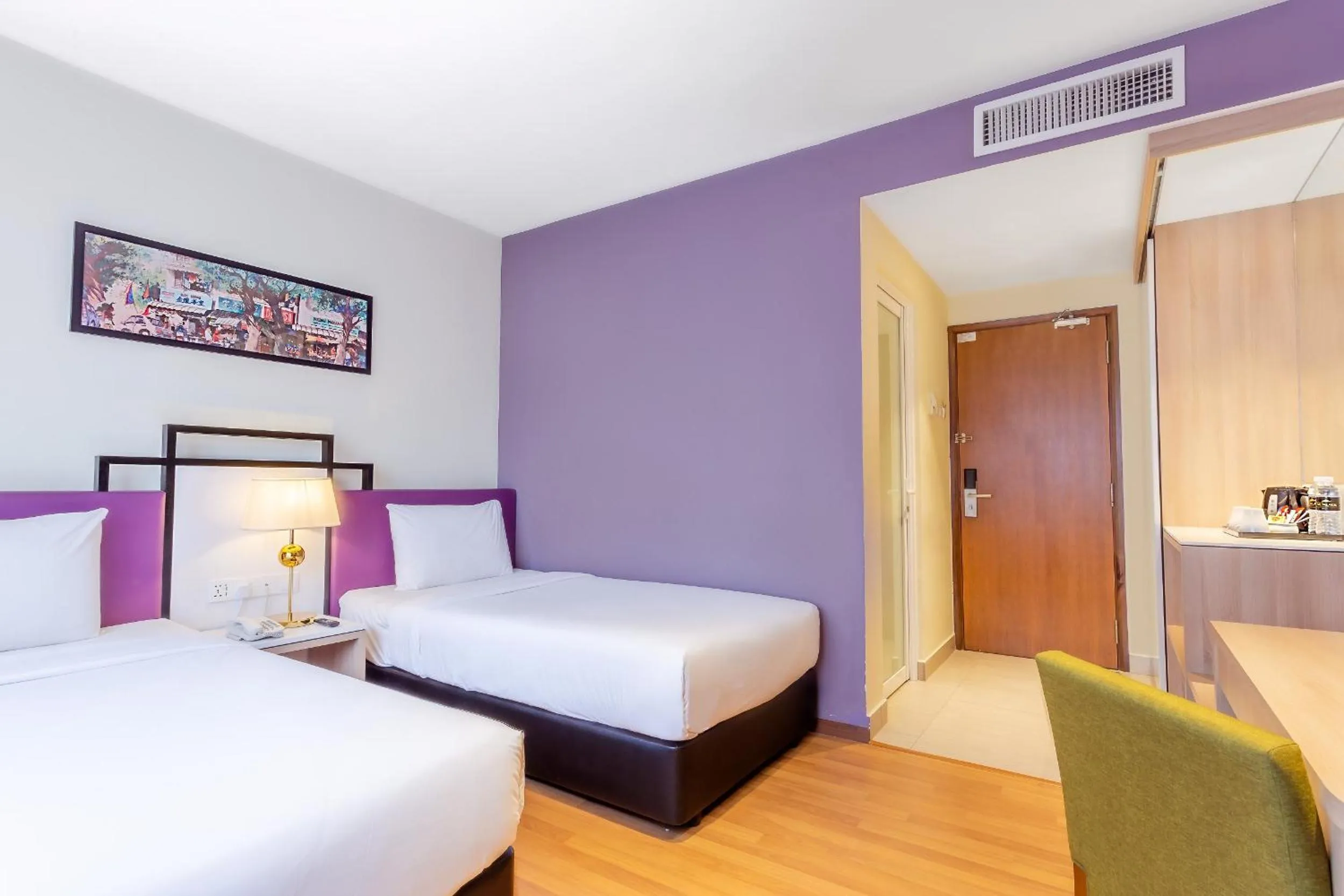 Bed in MPalace Hotel KL