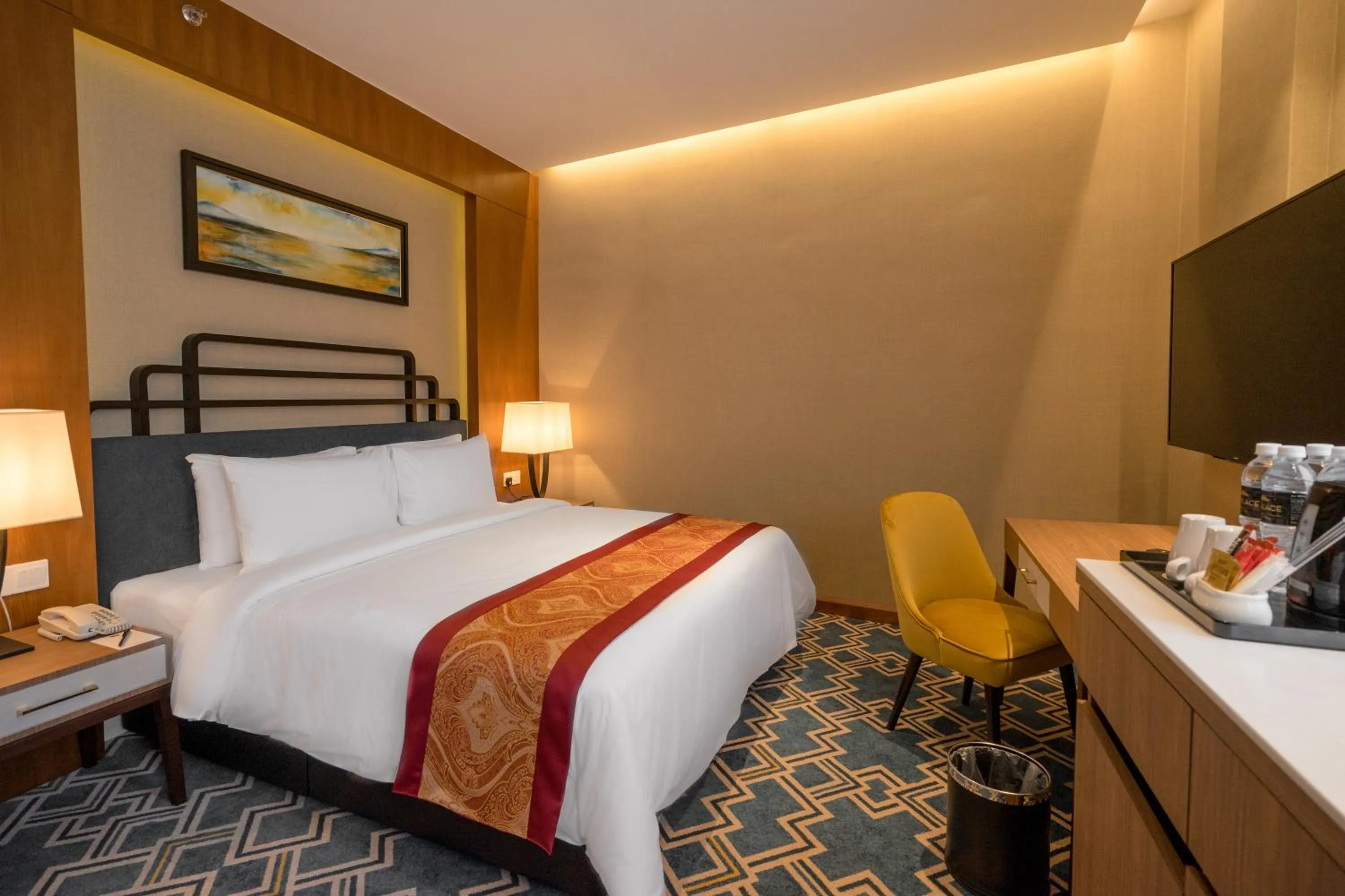 Bed in MPalace Hotel KL