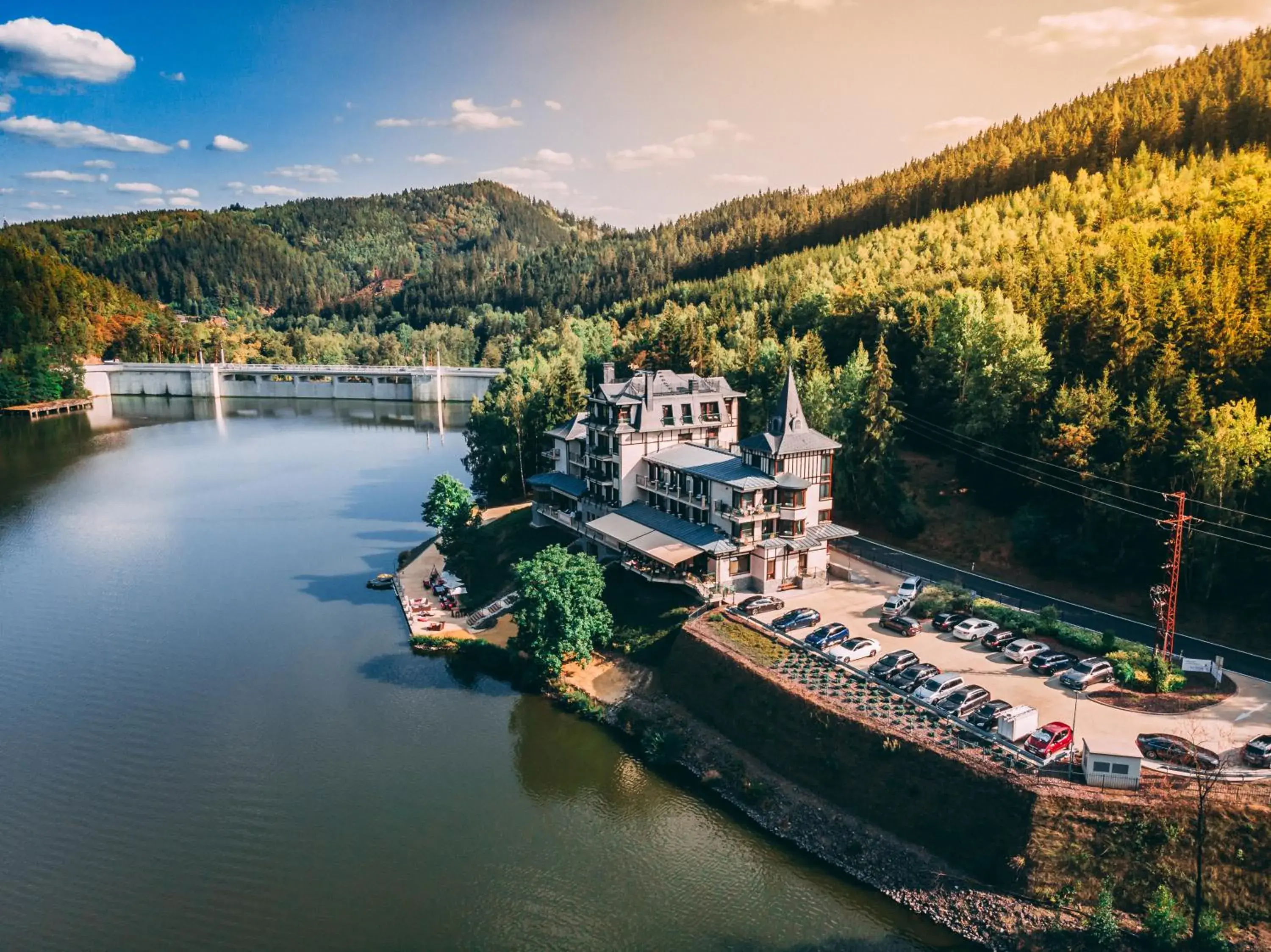 Property building in Retro Riverside Wellness Resort Property building in Retro Riverside Wellness Resort