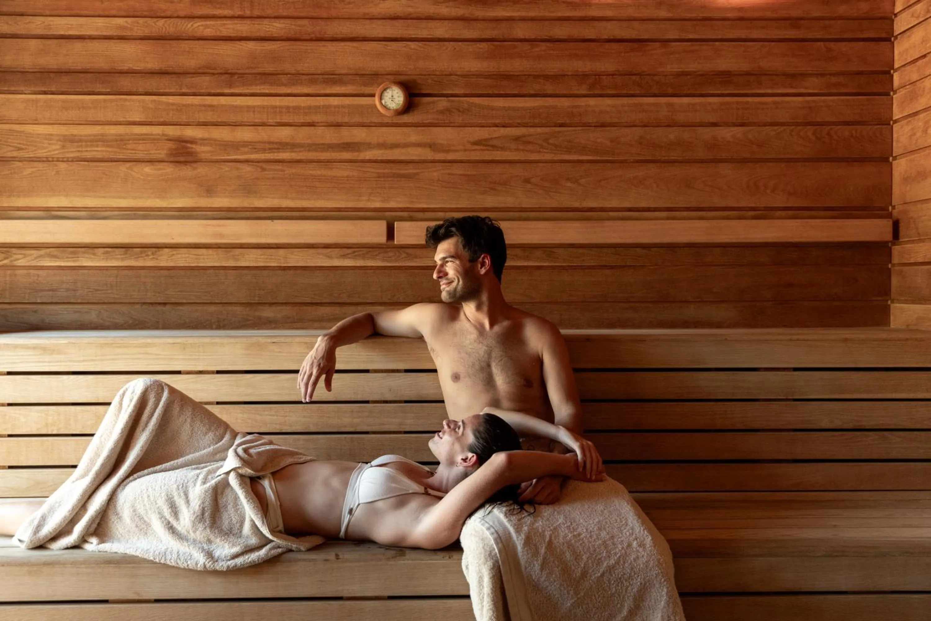 Sauna in Coquillade Provence - Relais & Châteaux