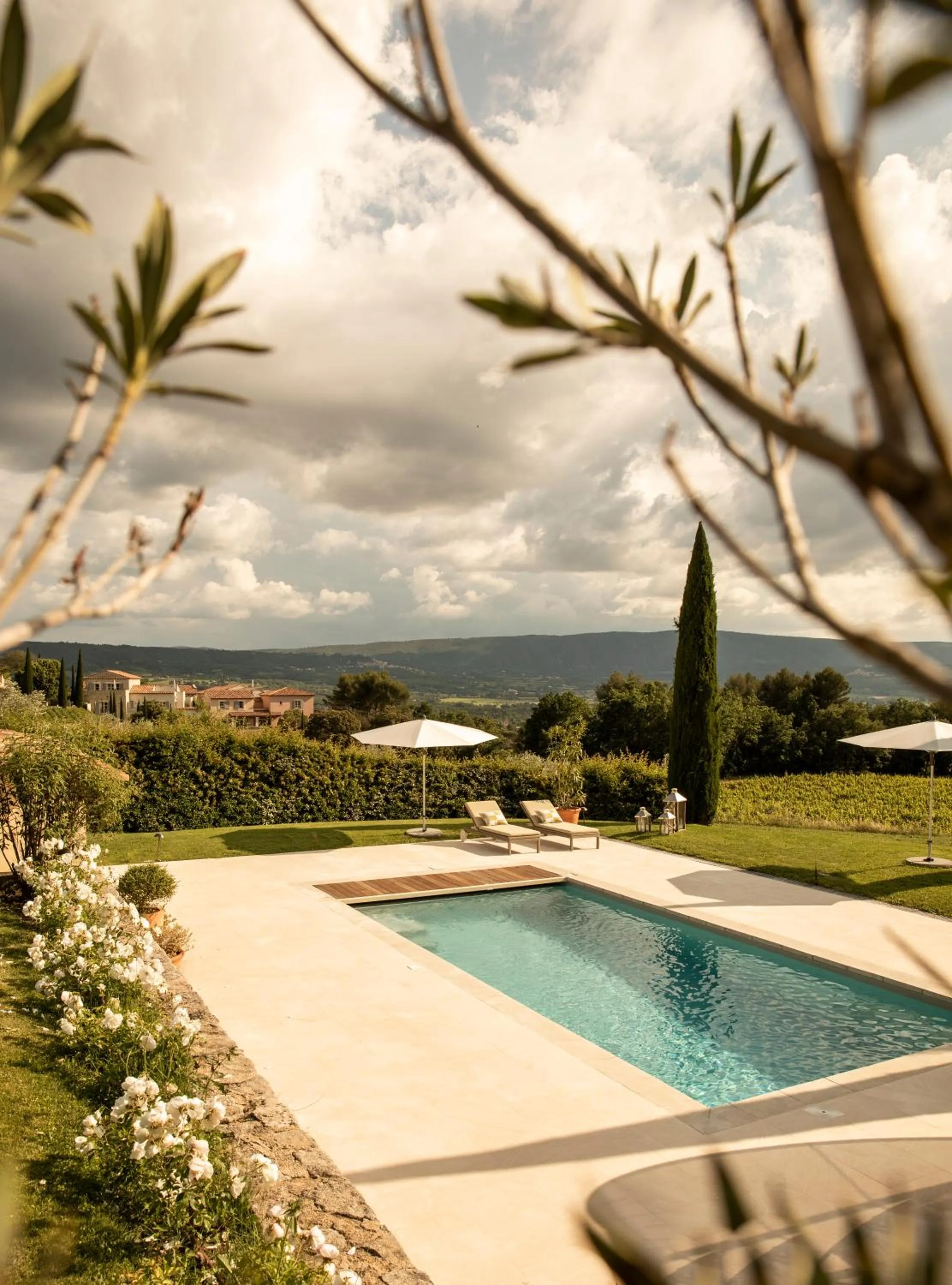 Swimming pool in Coquillade Provence - Relais & Châteaux