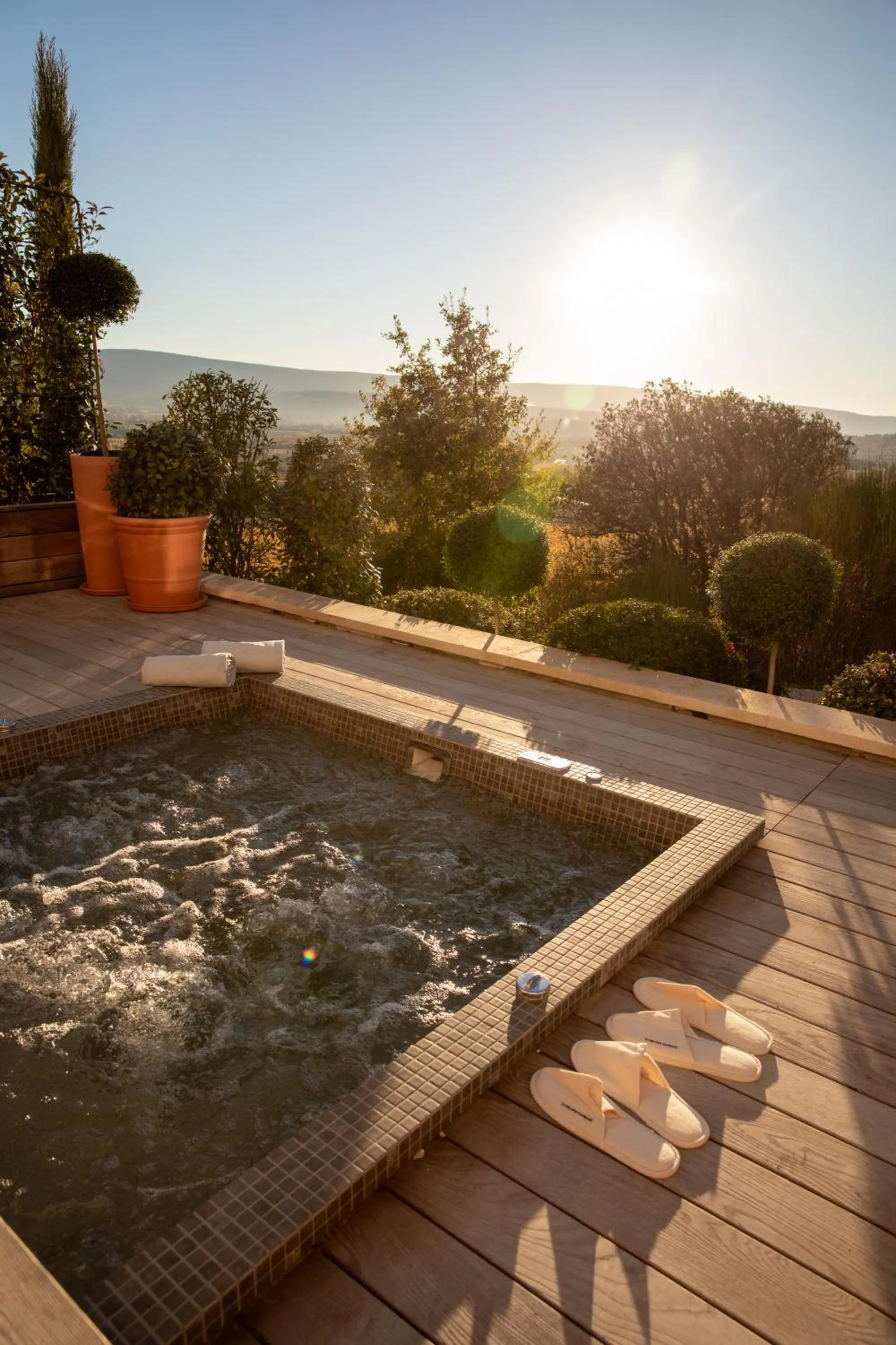Balcony/Terrace in Coquillade Provence - Relais & Châteaux