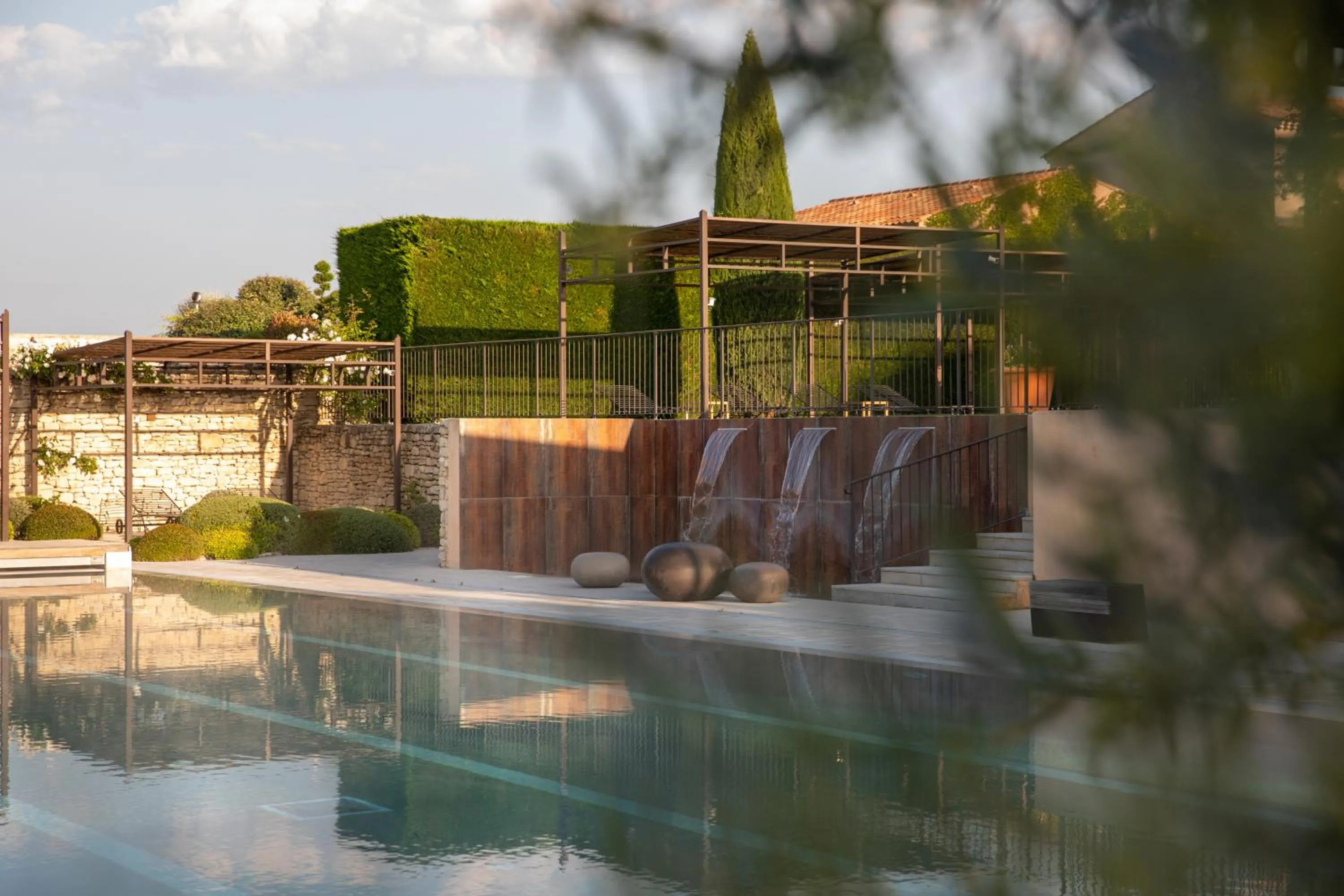 Swimming pool in Coquillade Provence - Relais & Châteaux