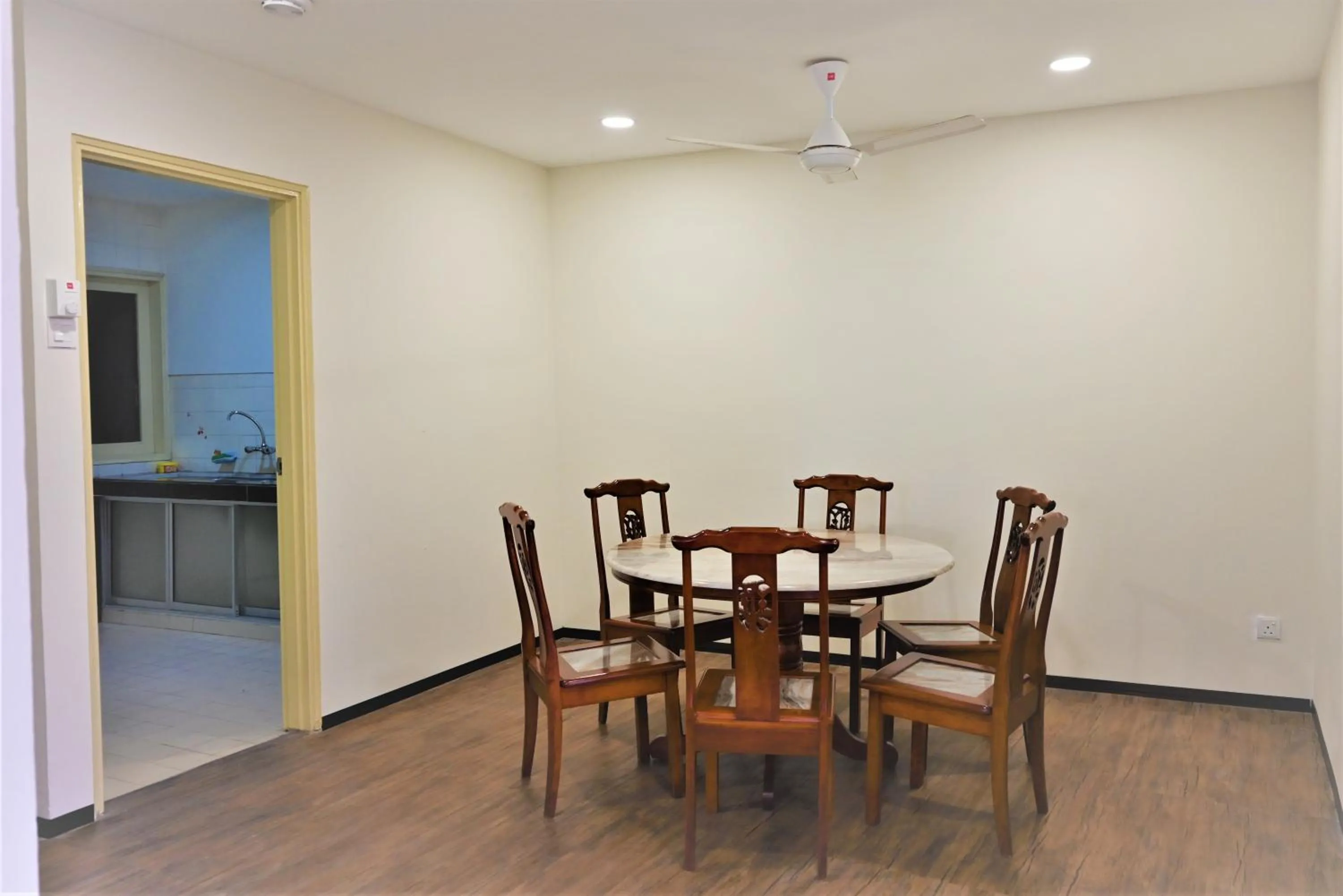 Dining area in The Pines at Fraser's Hill, Malaysia