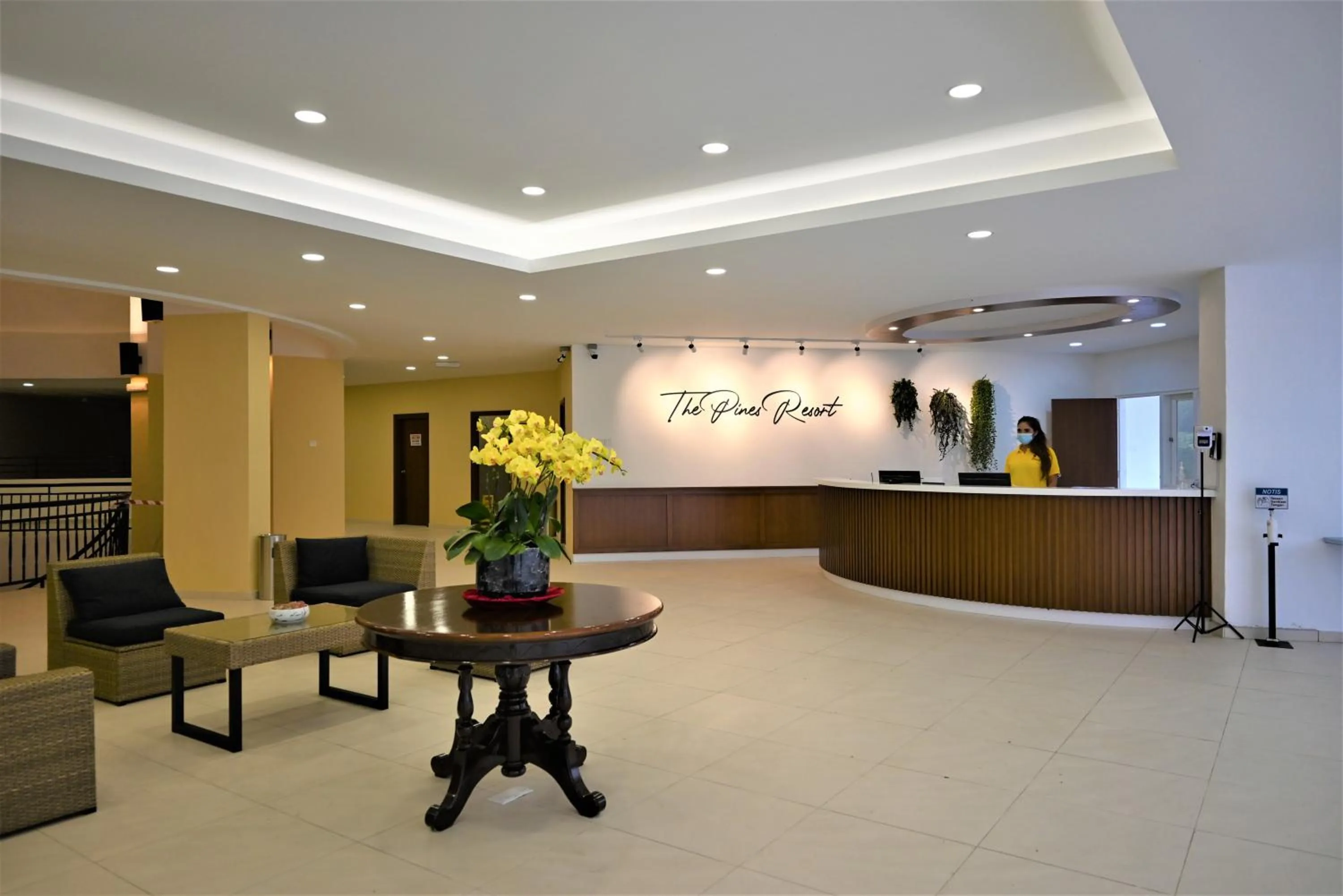 Lobby or reception in The Pines at Fraser's Hill, Malaysia