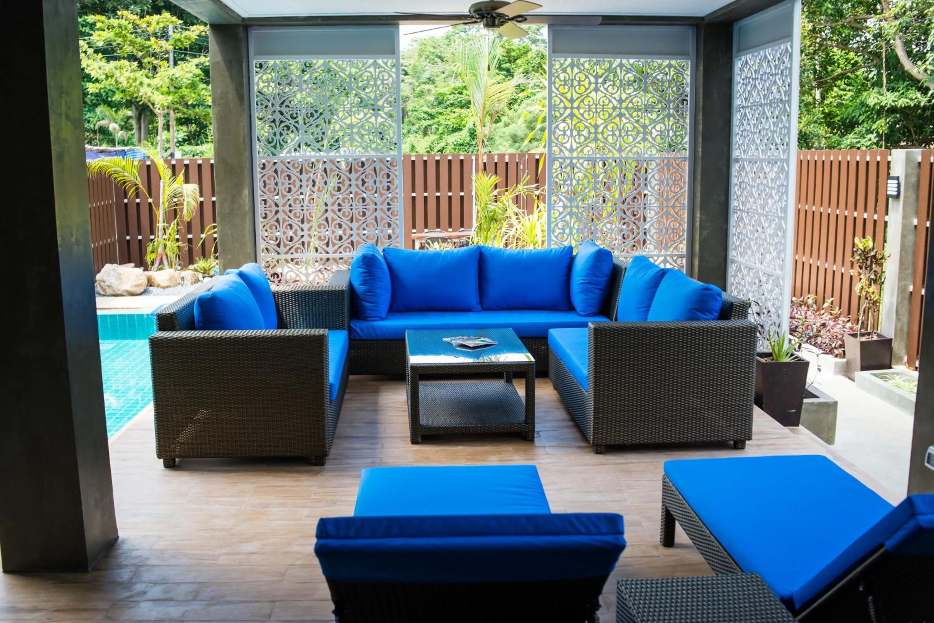 Patio in The Pearl Luxury Pool Villas