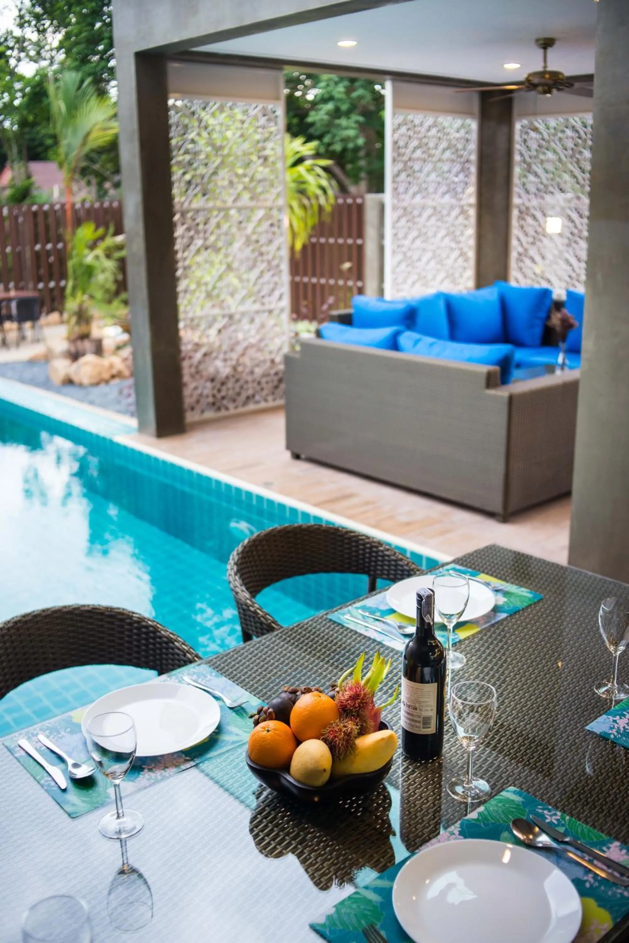 Patio in The Pearl Luxury Pool Villas