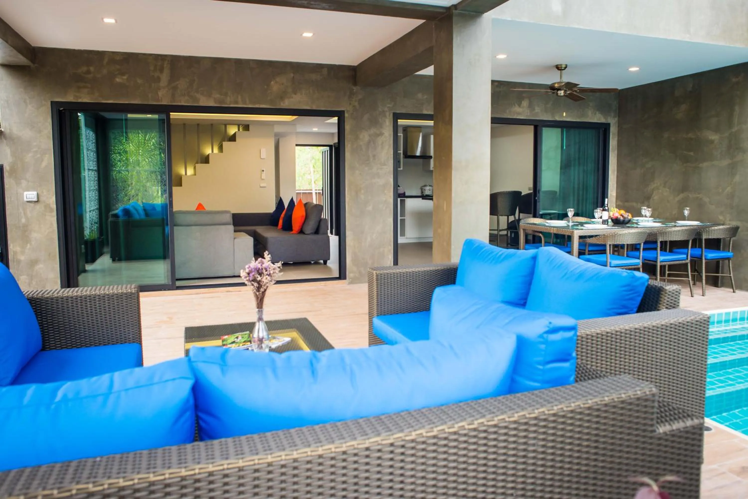 Patio in The Pearl Luxury Pool Villas