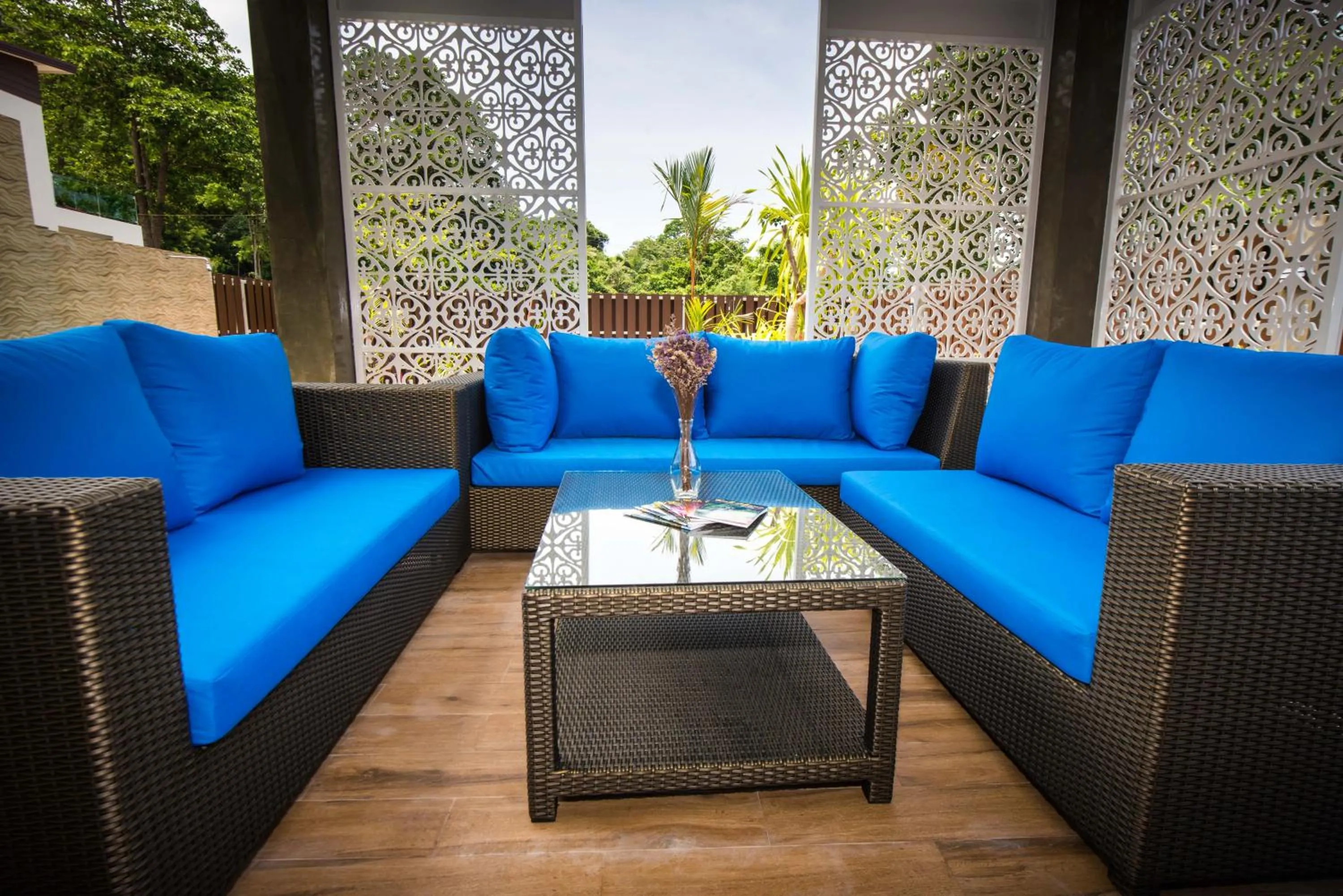 Patio in The Pearl Luxury Pool Villas