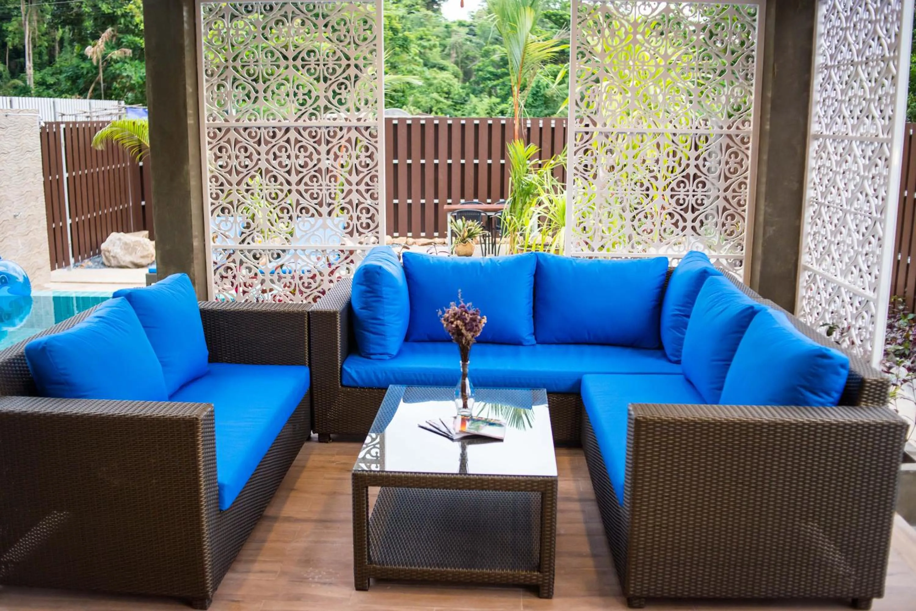 Patio in The Pearl Luxury Pool Villas