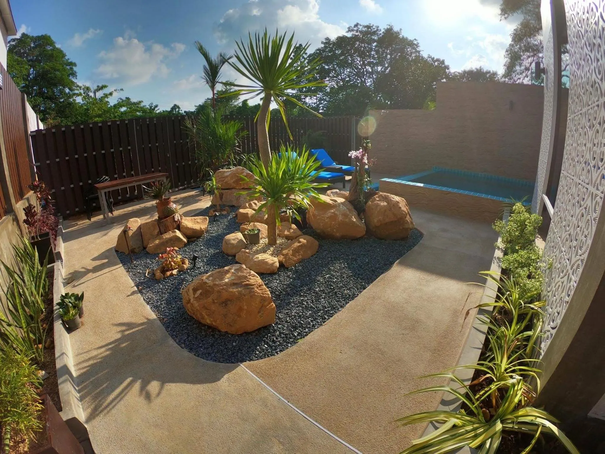Patio in The Pearl Luxury Pool Villas