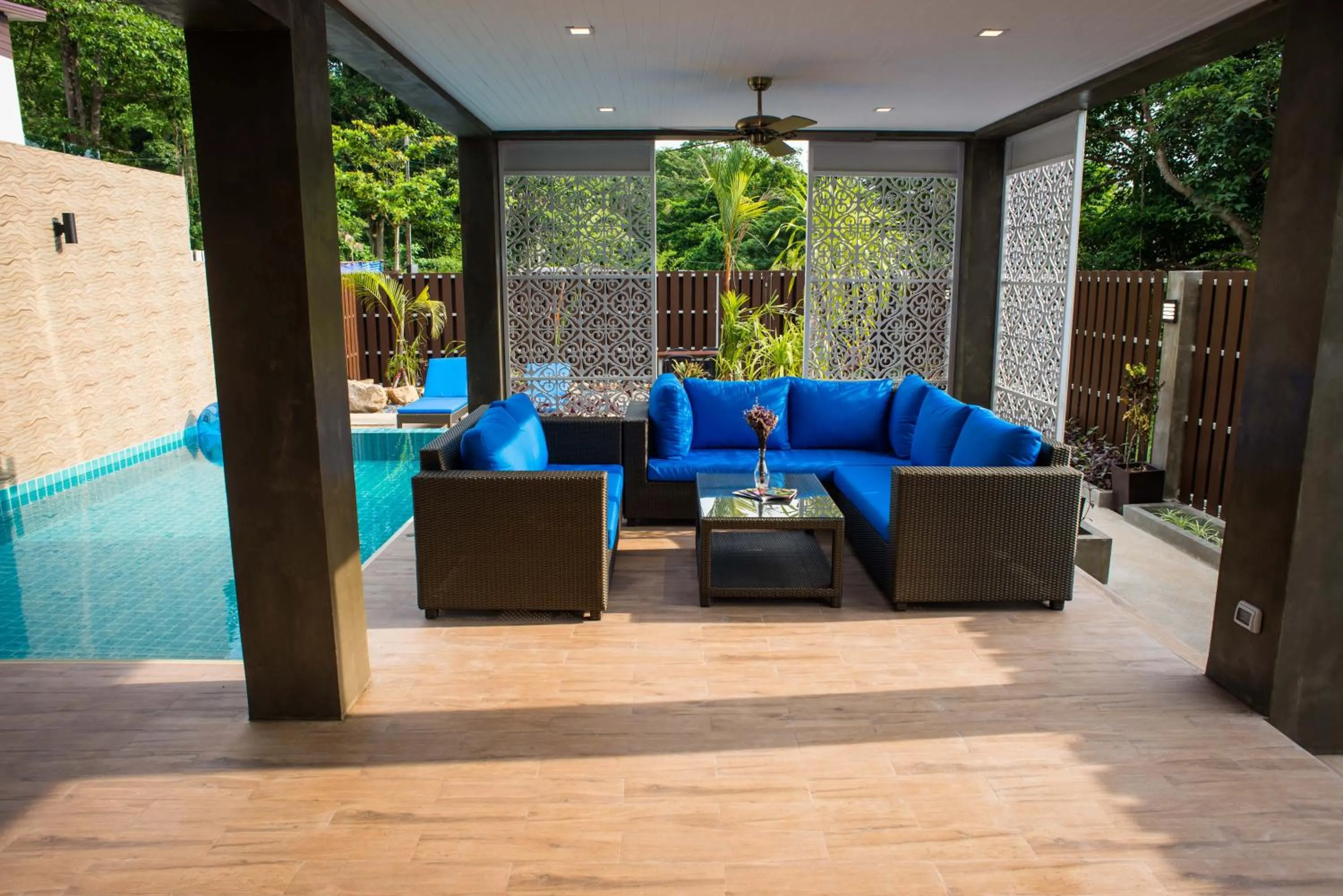 Patio in The Pearl Luxury Pool Villas
