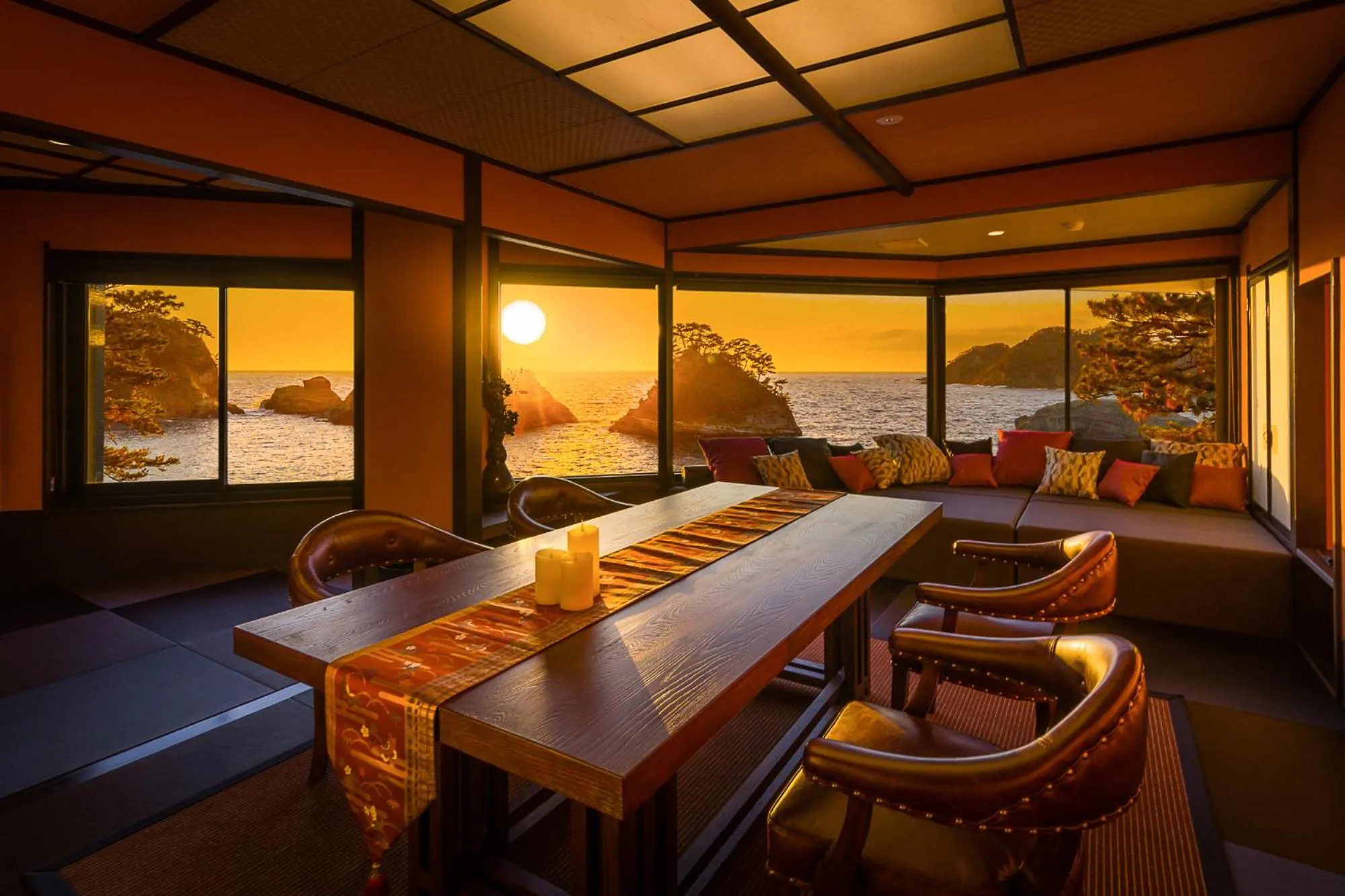 Dining area in Mayu Futahari