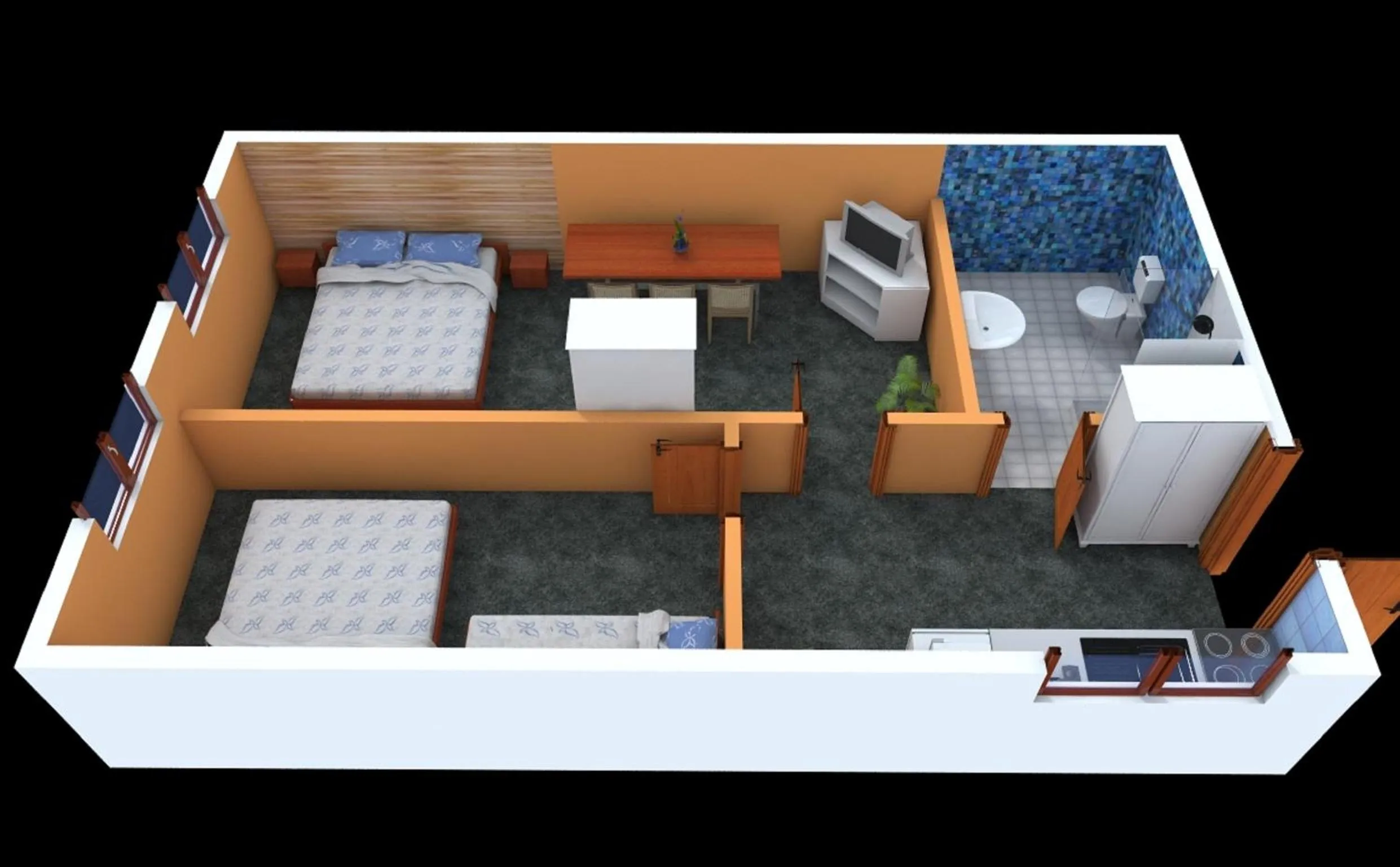 Photo of the whole room, Bed in Ada Apartments