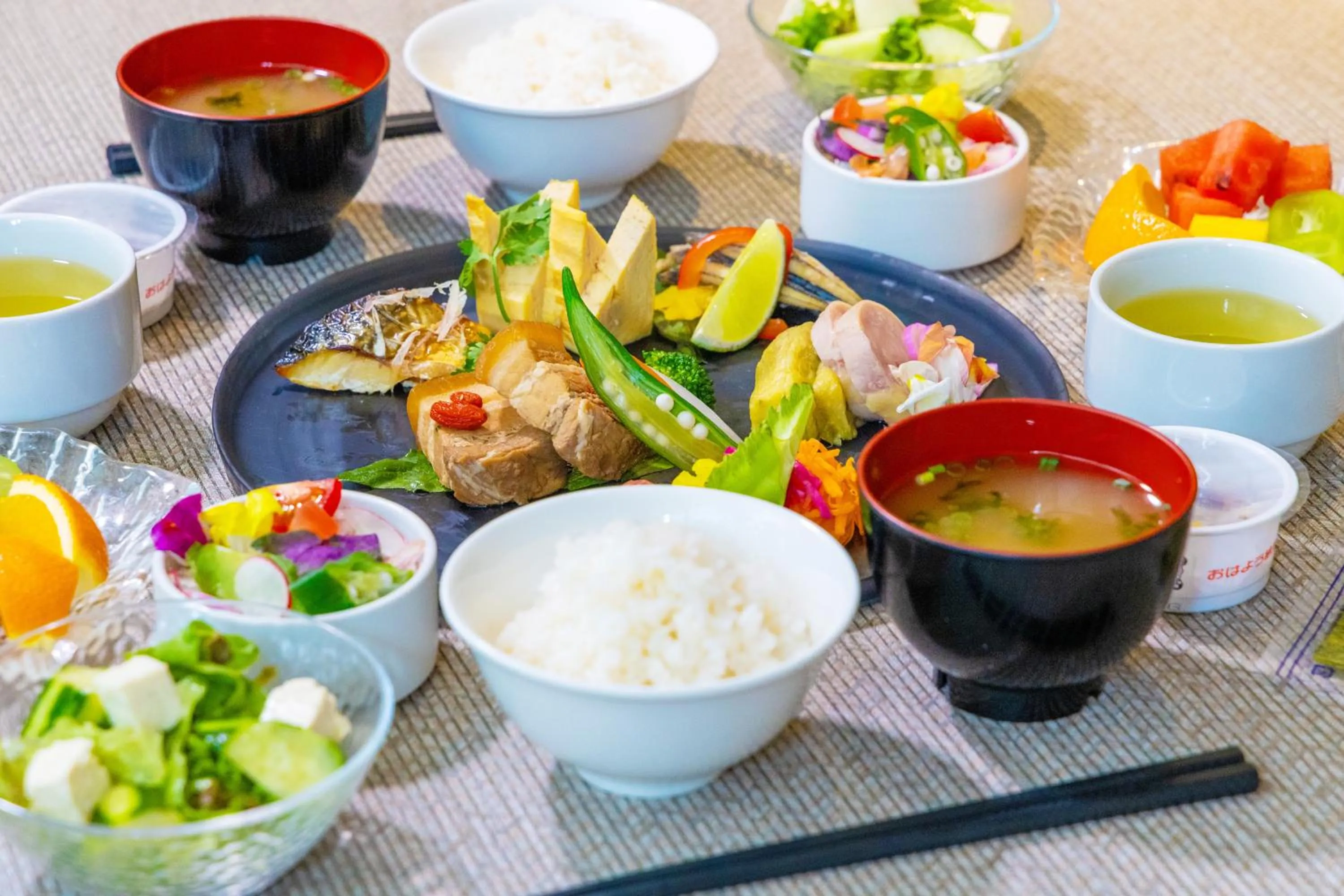 Breakfast in Hotel Torifito Naha Asahibashi