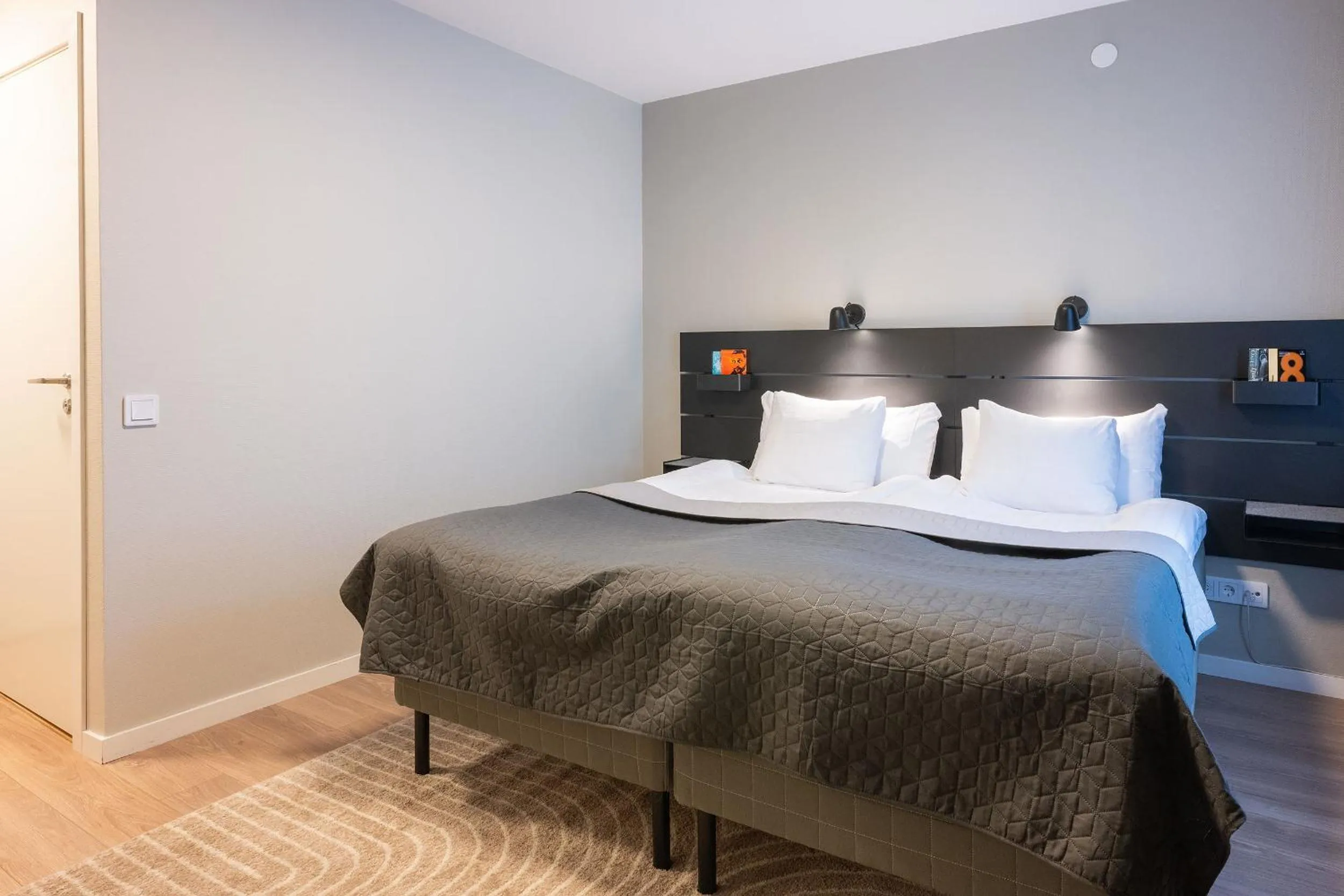 Bedroom, Bed in Hotel Statt Söderhamn by First Hotels