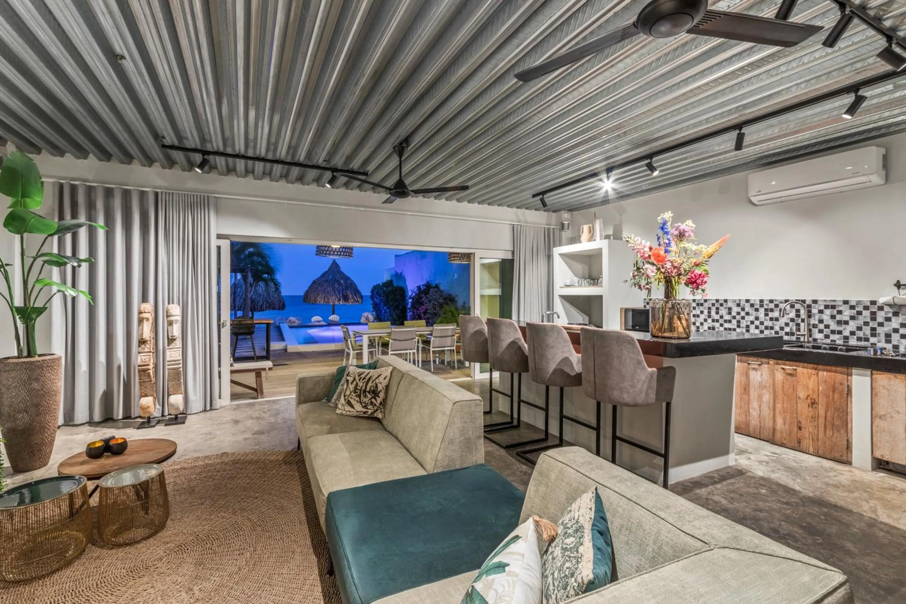 Living room in PM78 Boutique Apartments